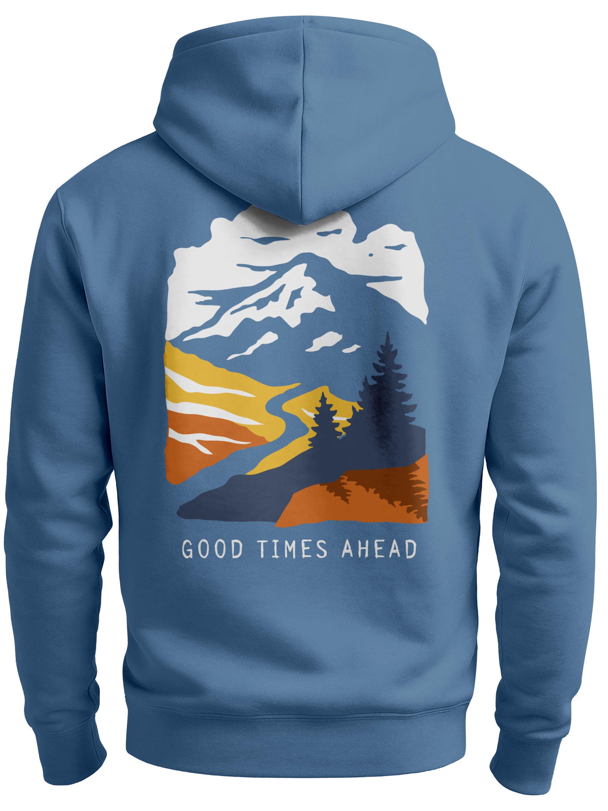 [AI generated] indigo blue slim fit