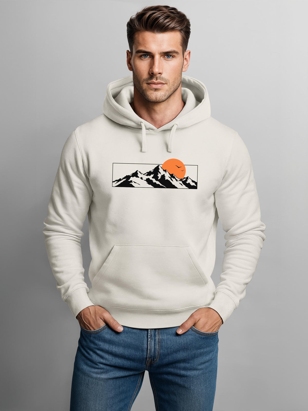 [AI generated] urban grey