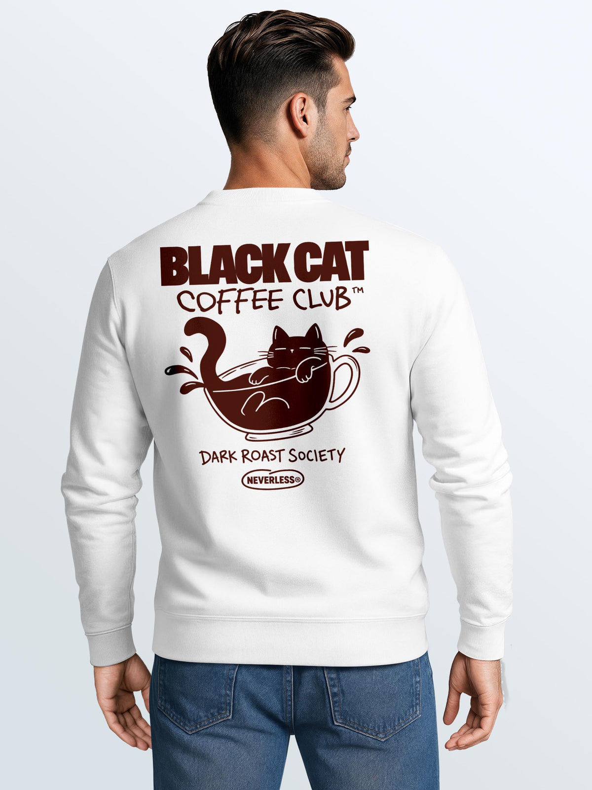 [AI generated] weiß slim fit