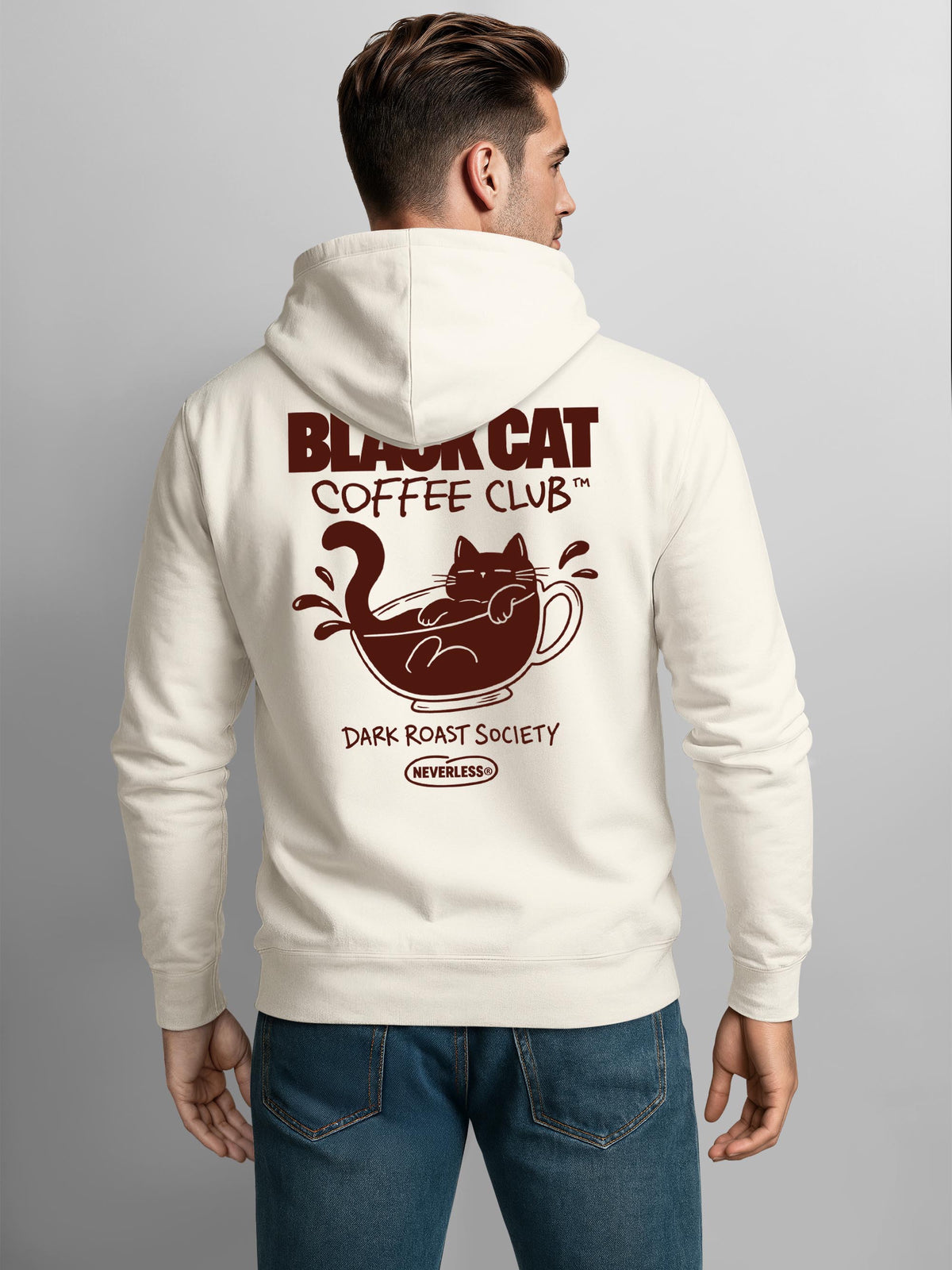 [AI generated] urban grey slim fit