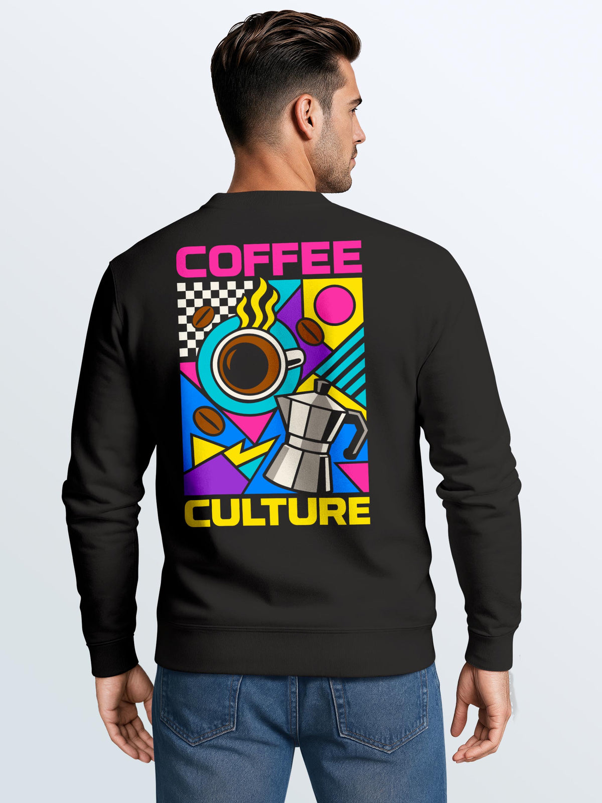 [AI generated] schwarz slim fit