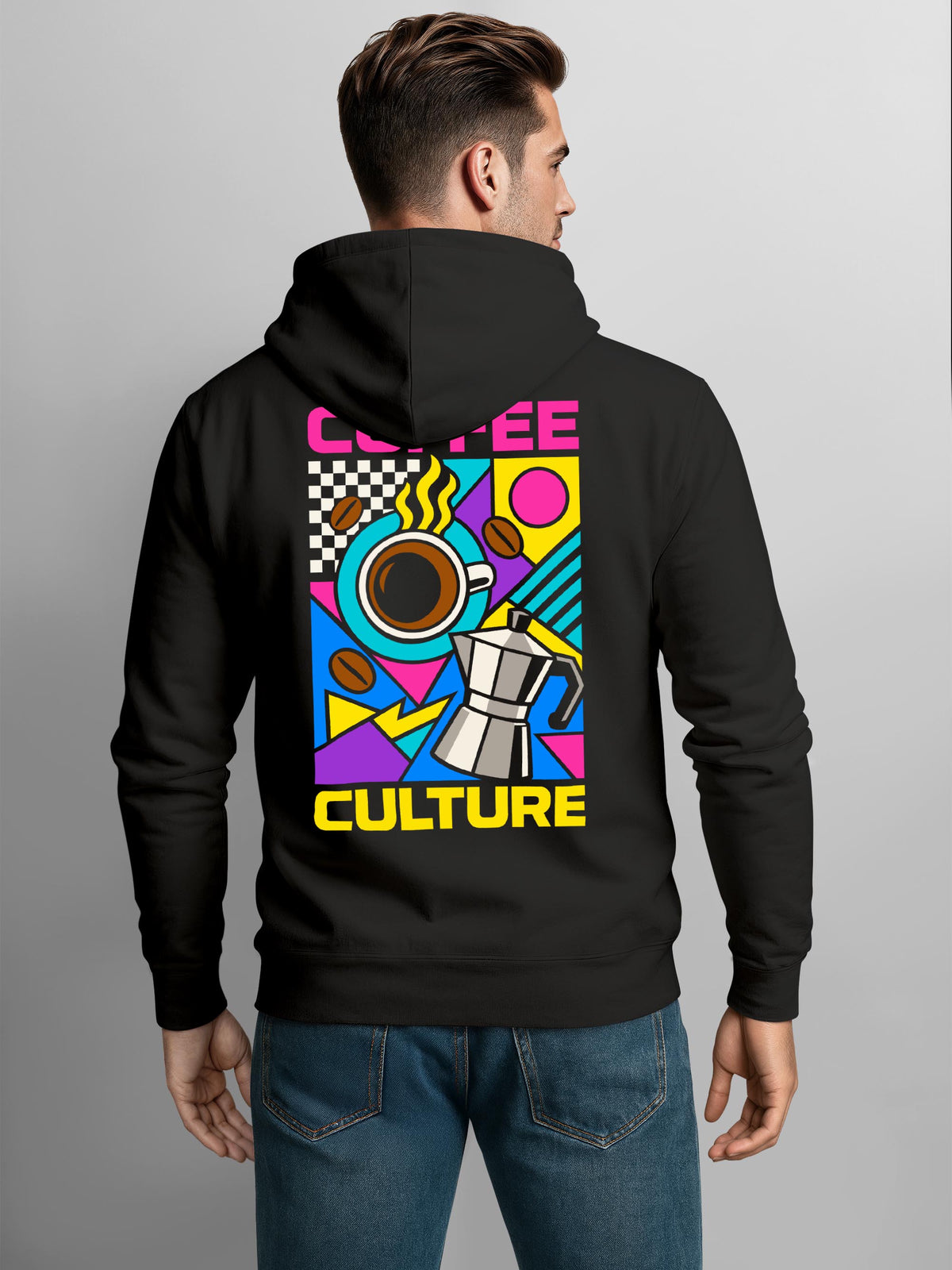 [AI generated] schwarz slim fit