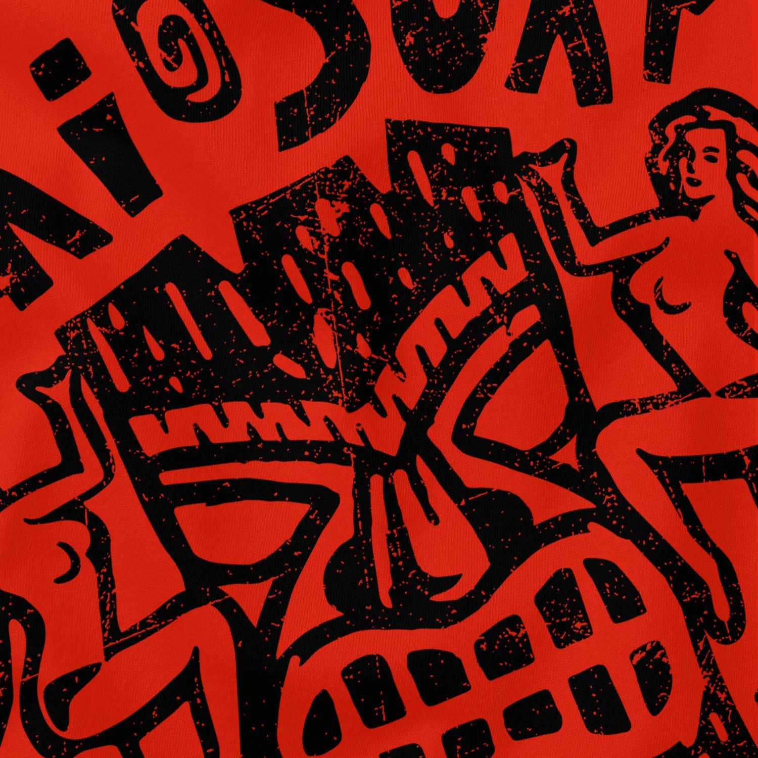 schwarz rot