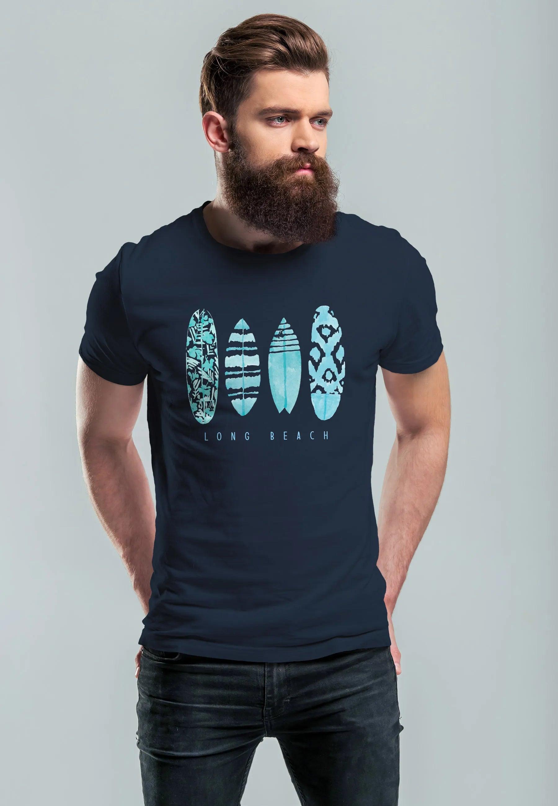 navy-türkis