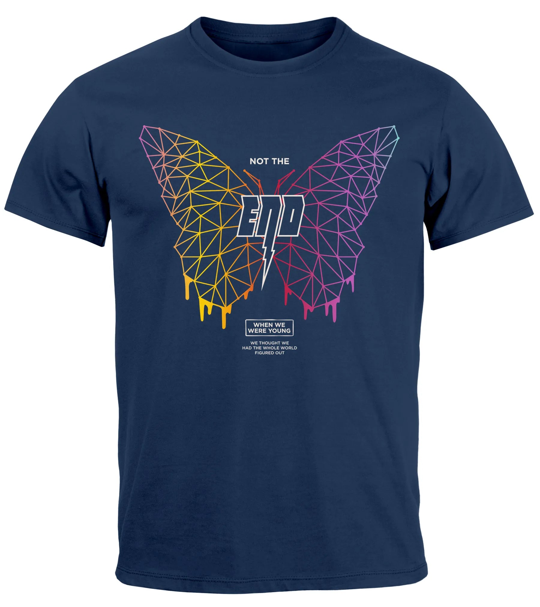 navy butterfly
