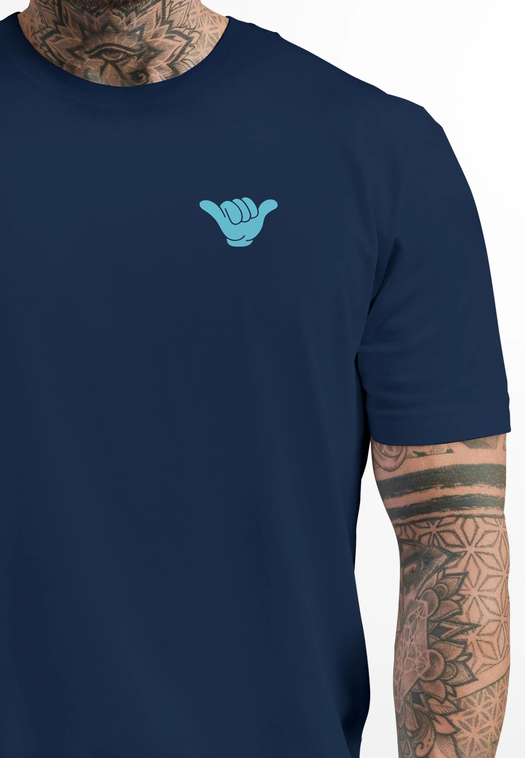 navy-türkis