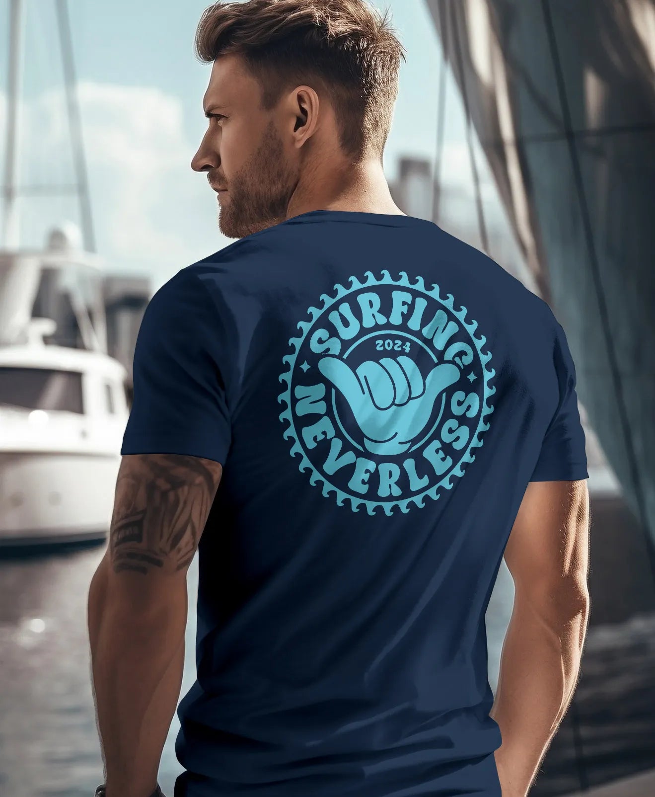 navy-türkis
