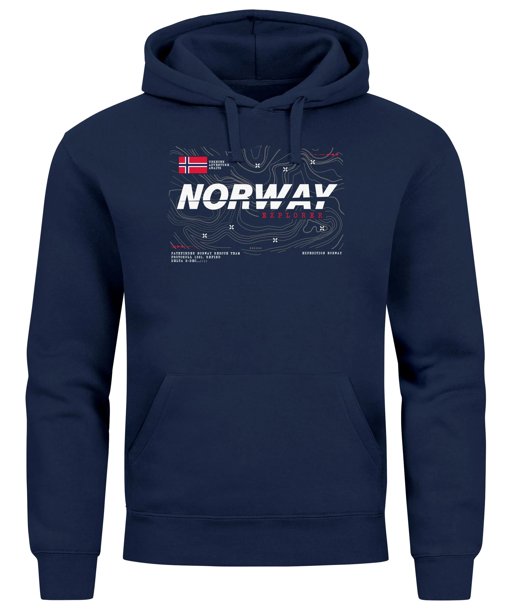 navy frontprint