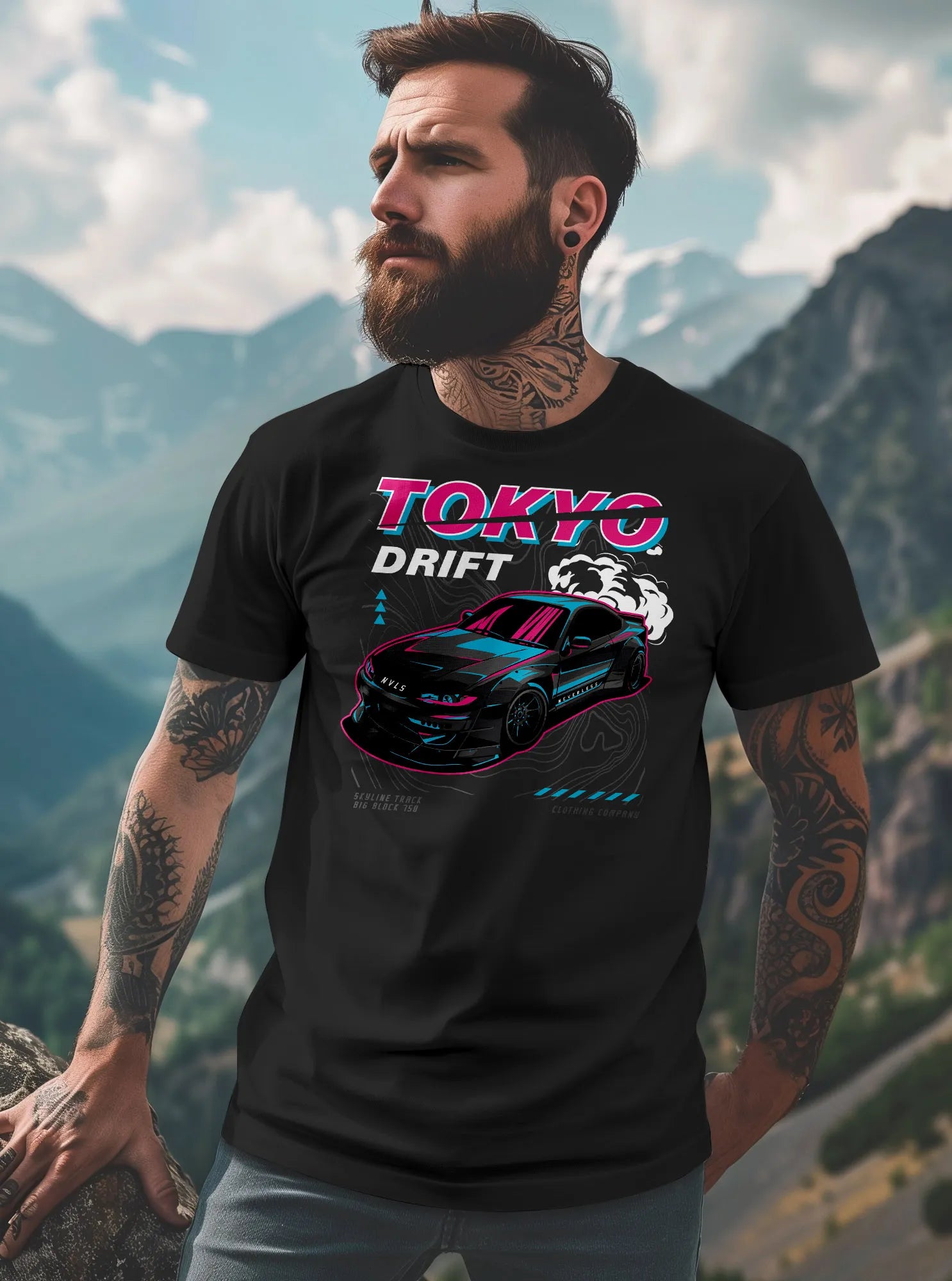 schwarz frontprint