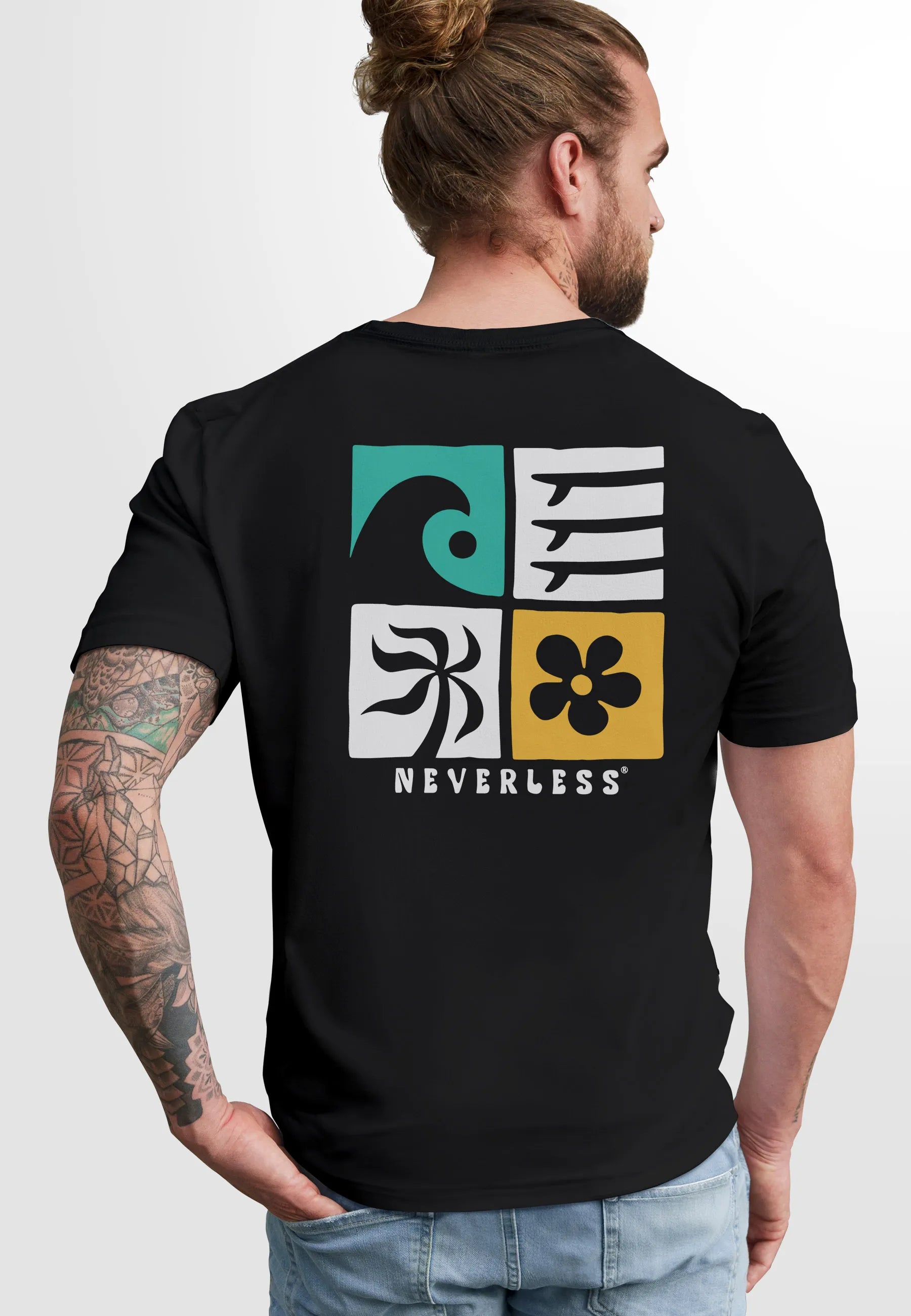 schwarz backprint