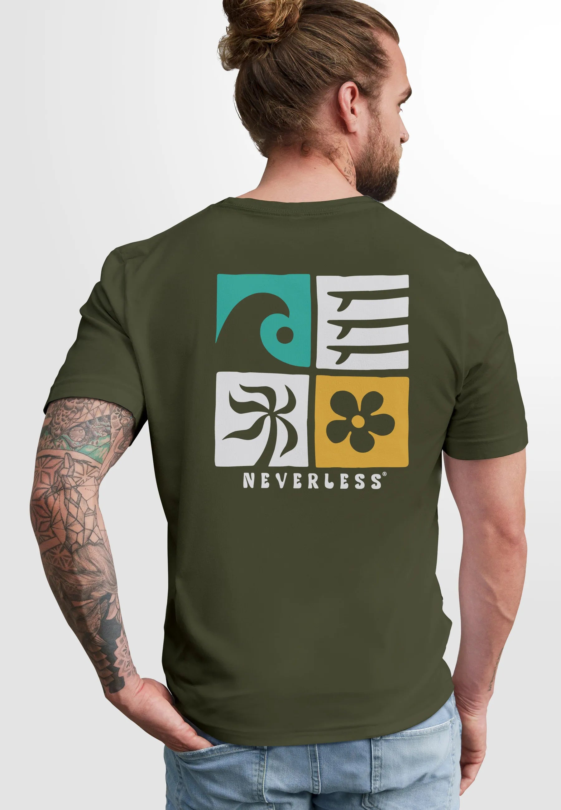 army backprint