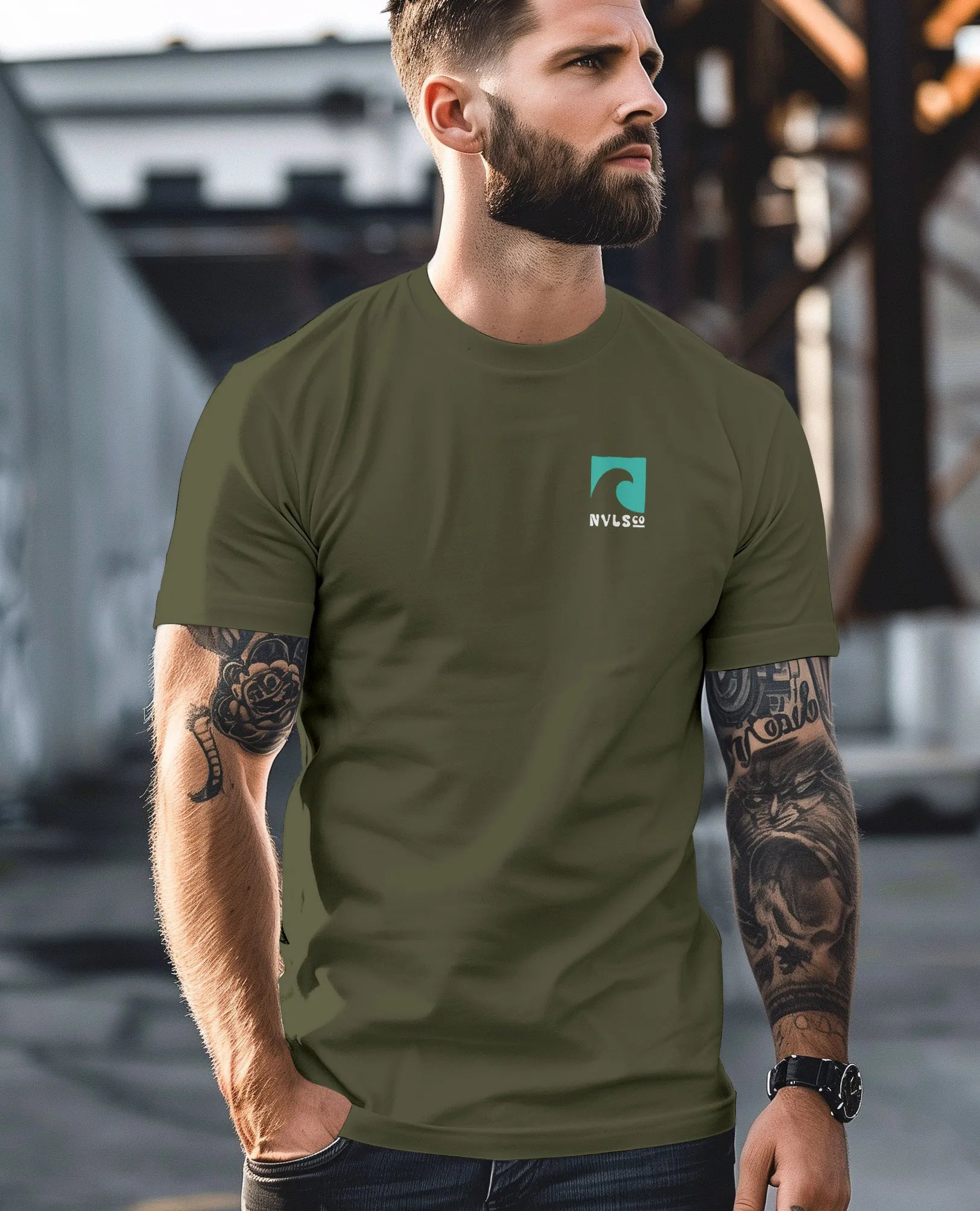 army backprint