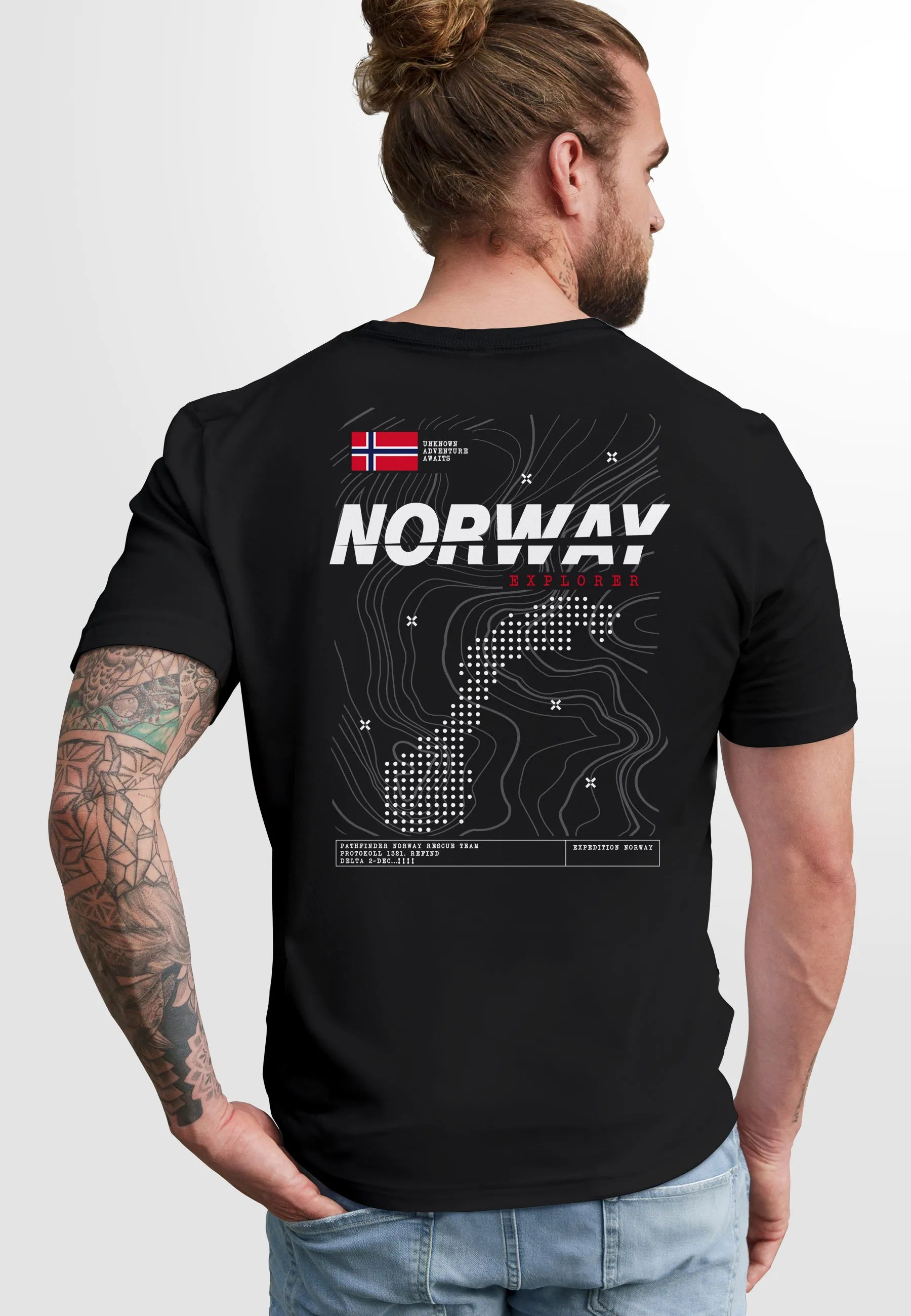 schwarz backprint