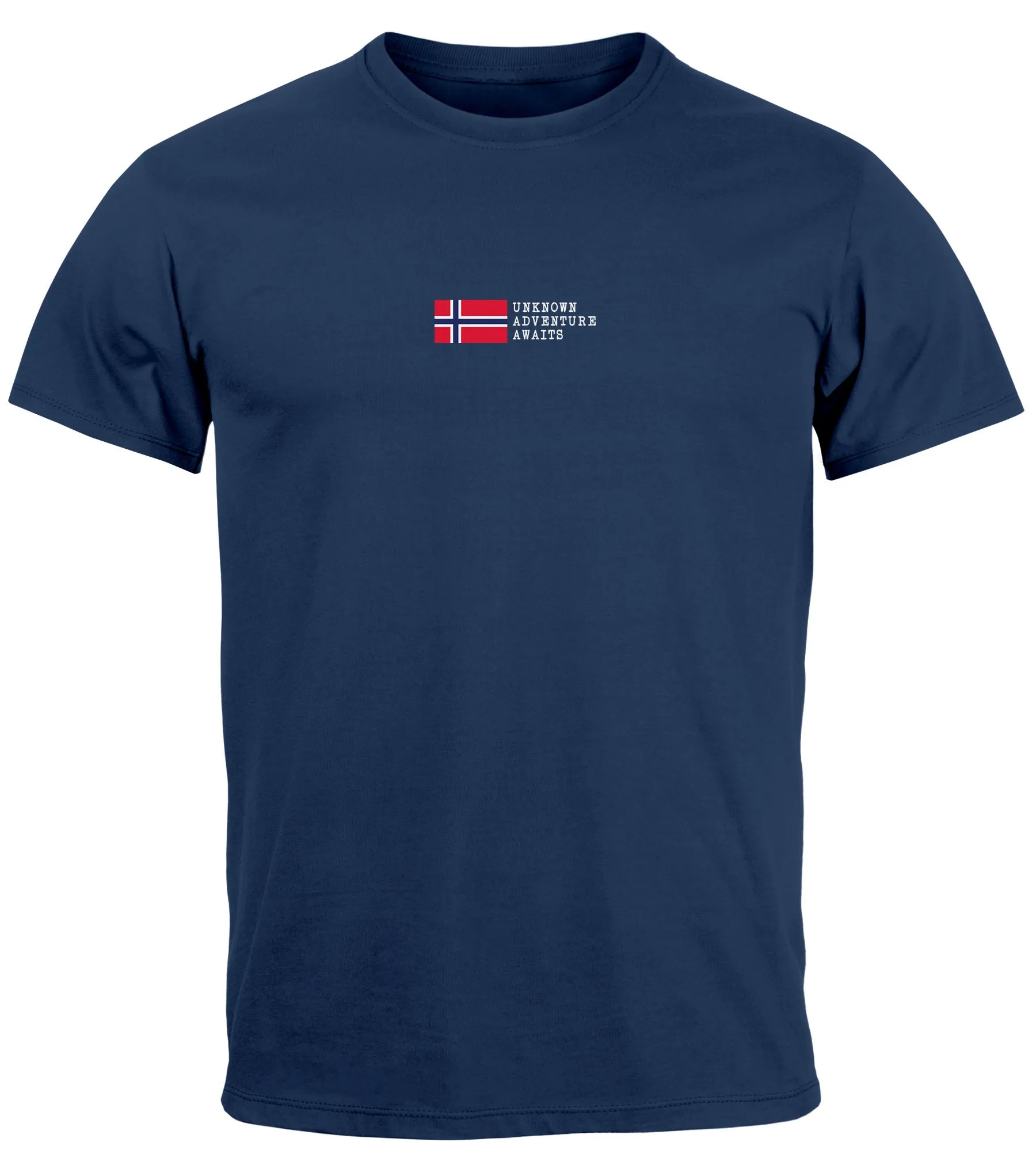 navy backprint