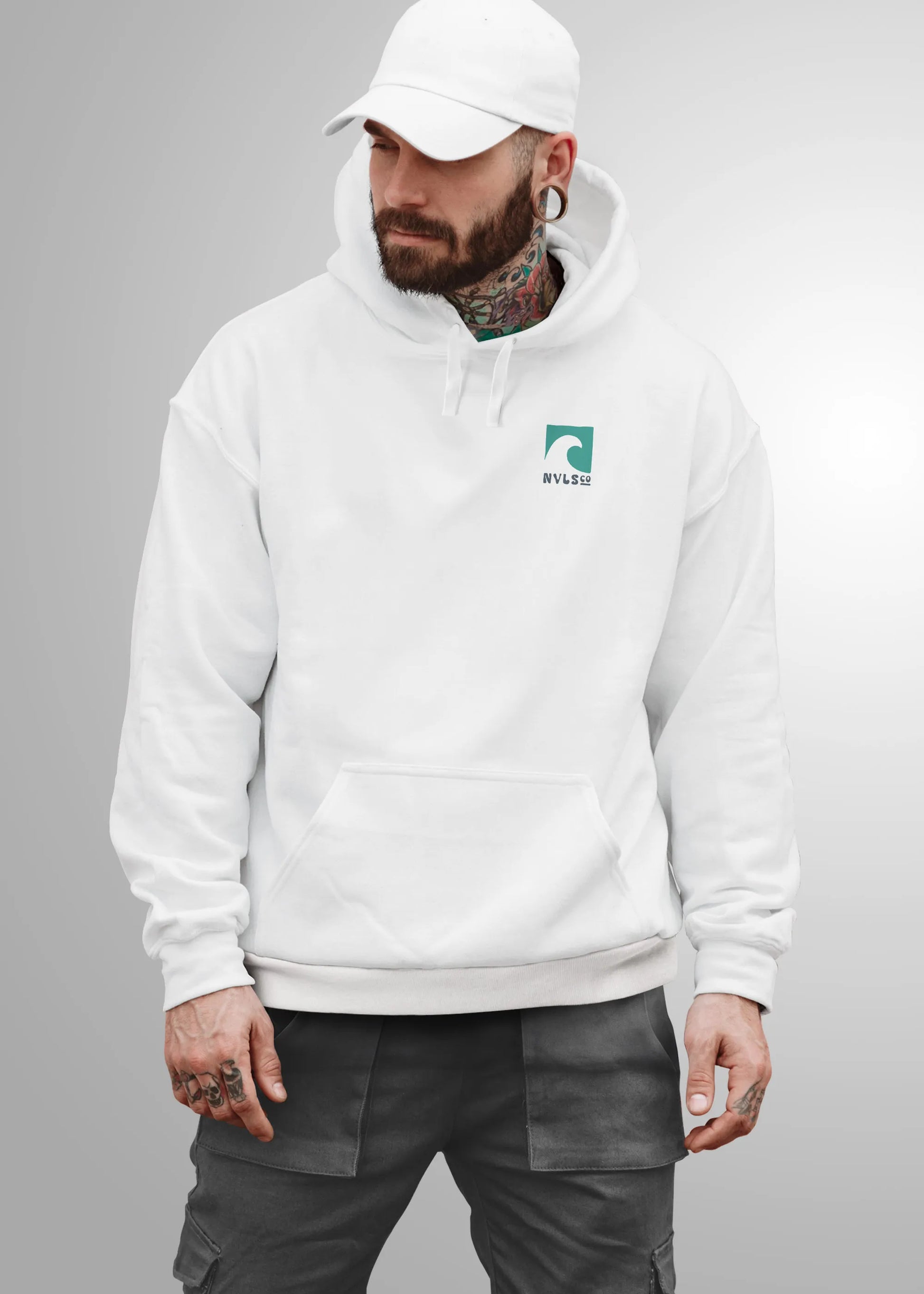 weiß backprint