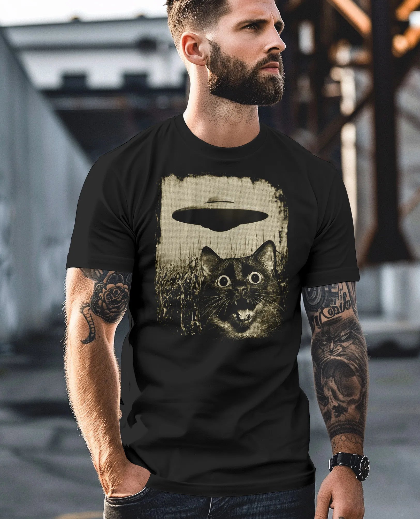 schwarz frontprint