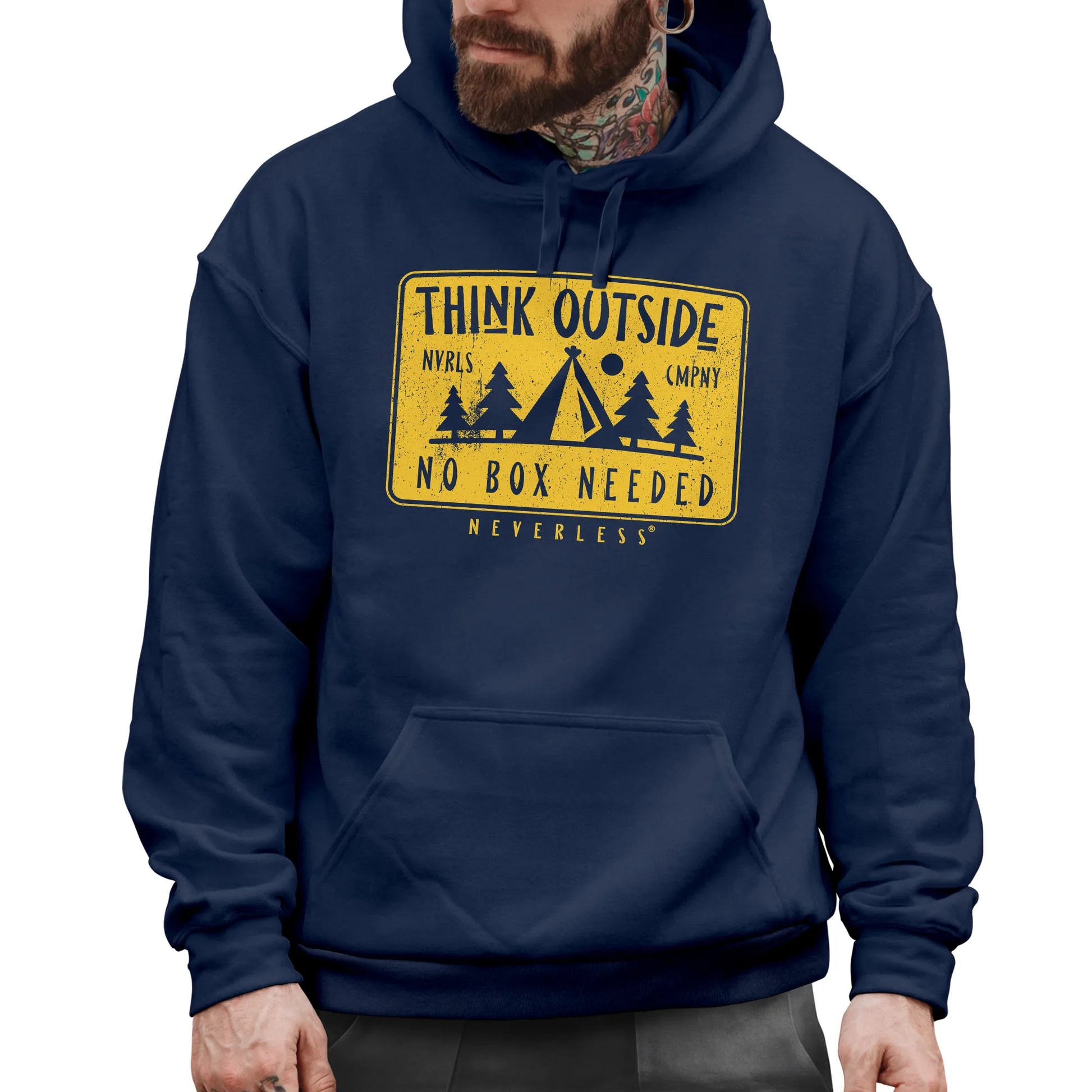 navy frontprint