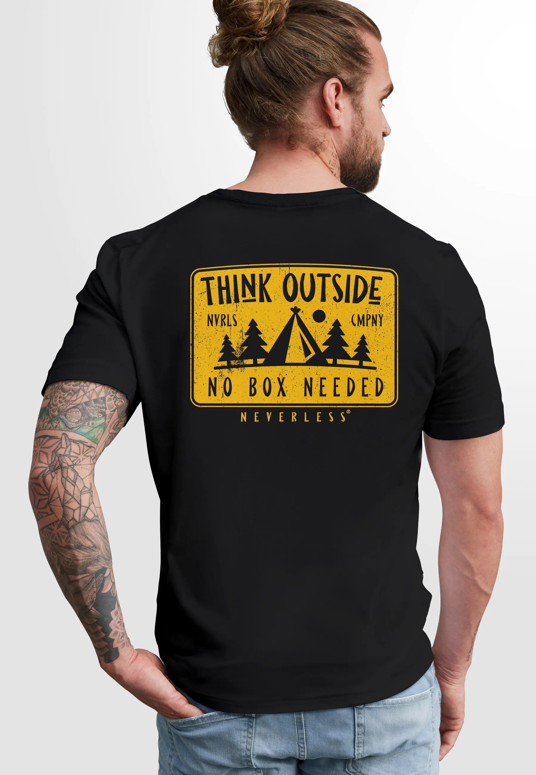 schwarz backprint