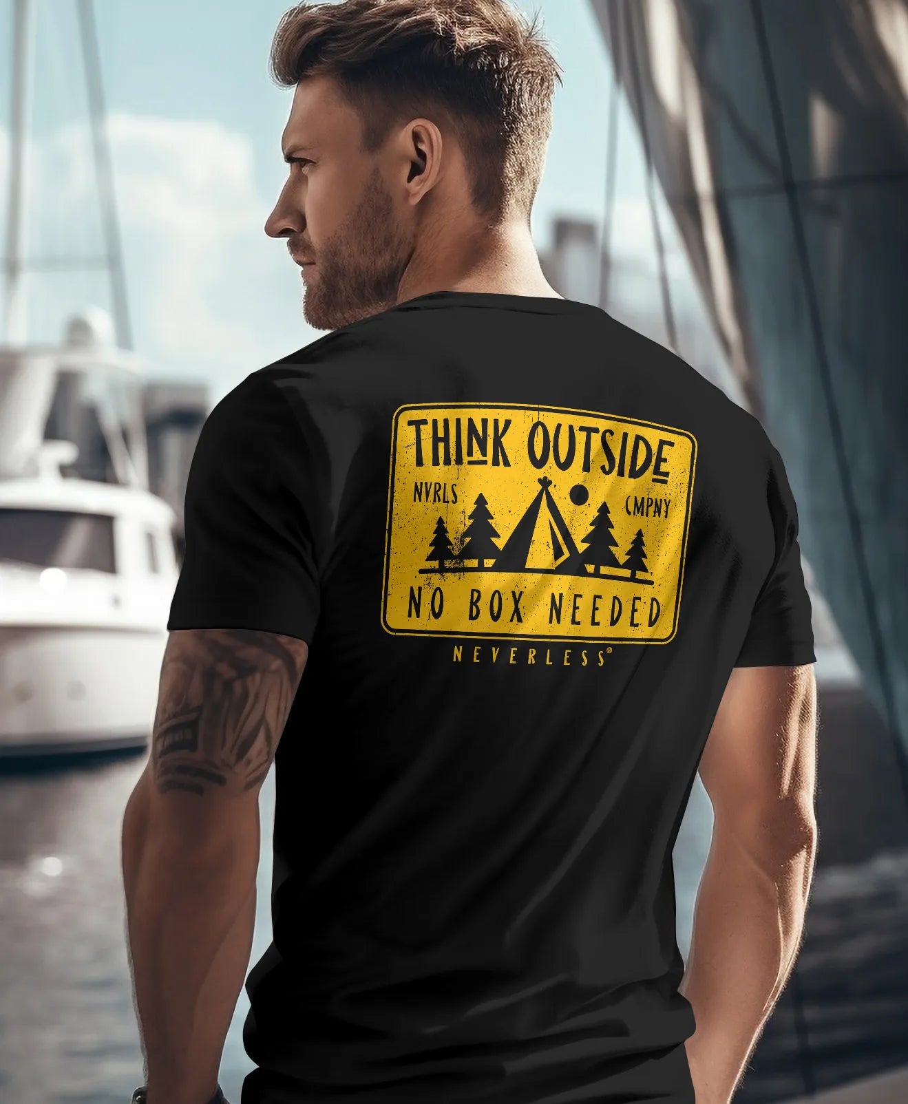 schwarz backprint