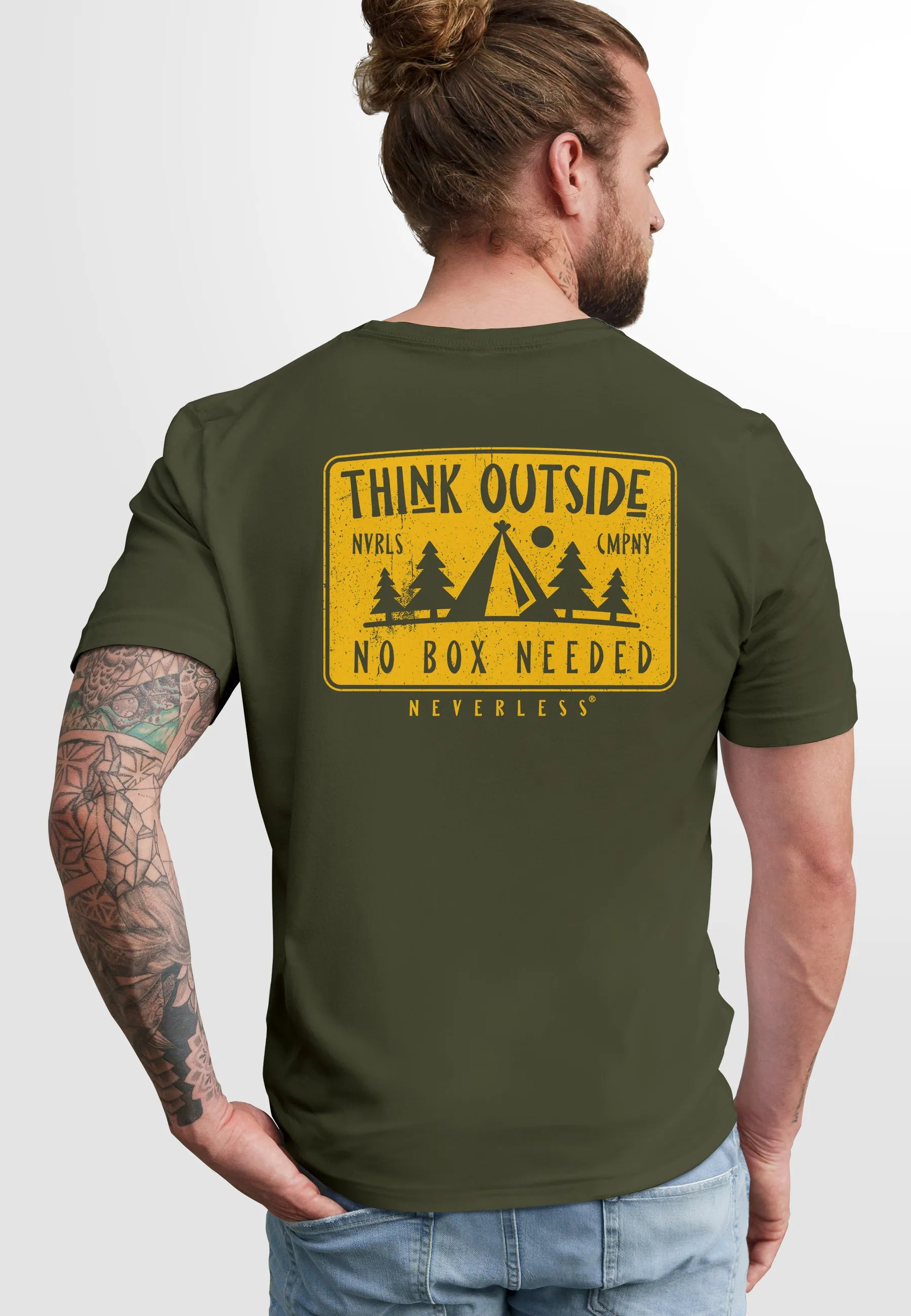 army backprint