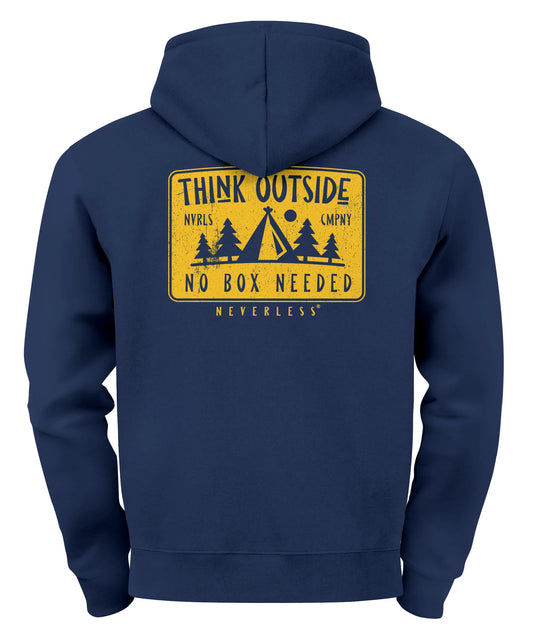 navy backprint