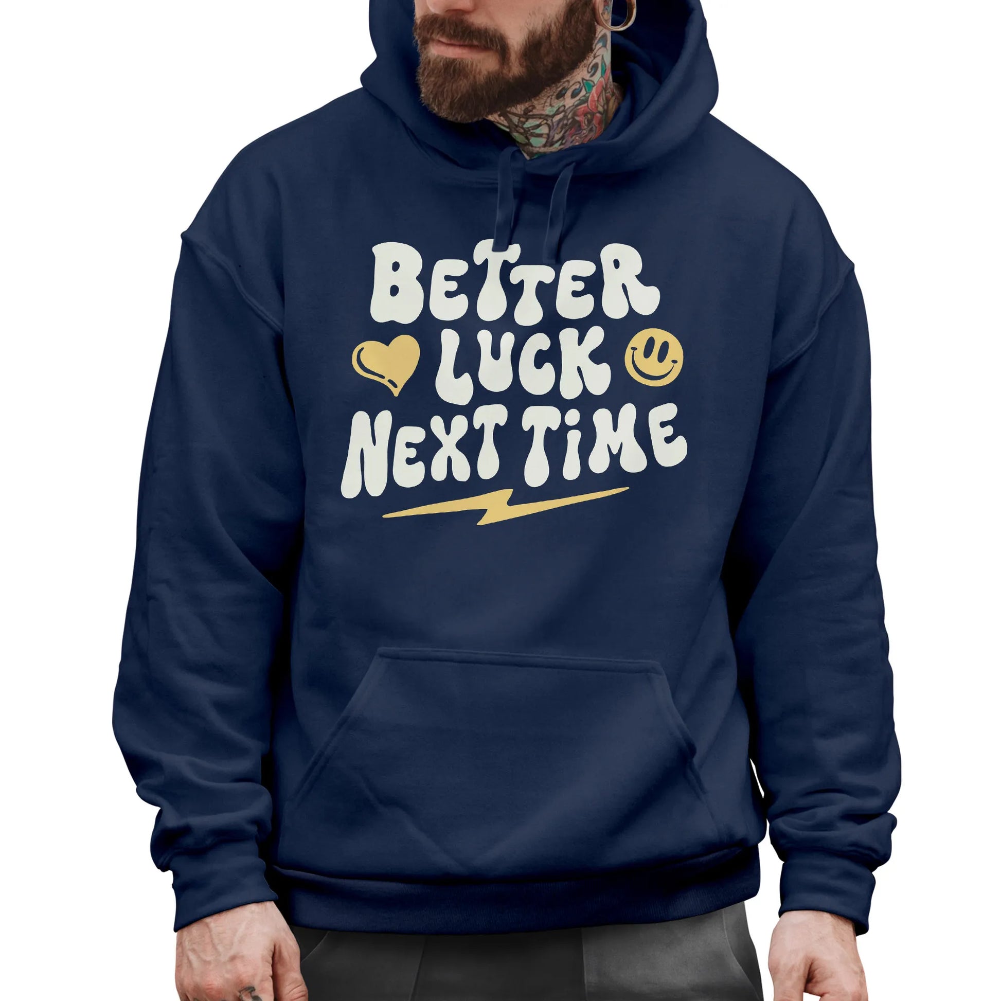 navy frontprint