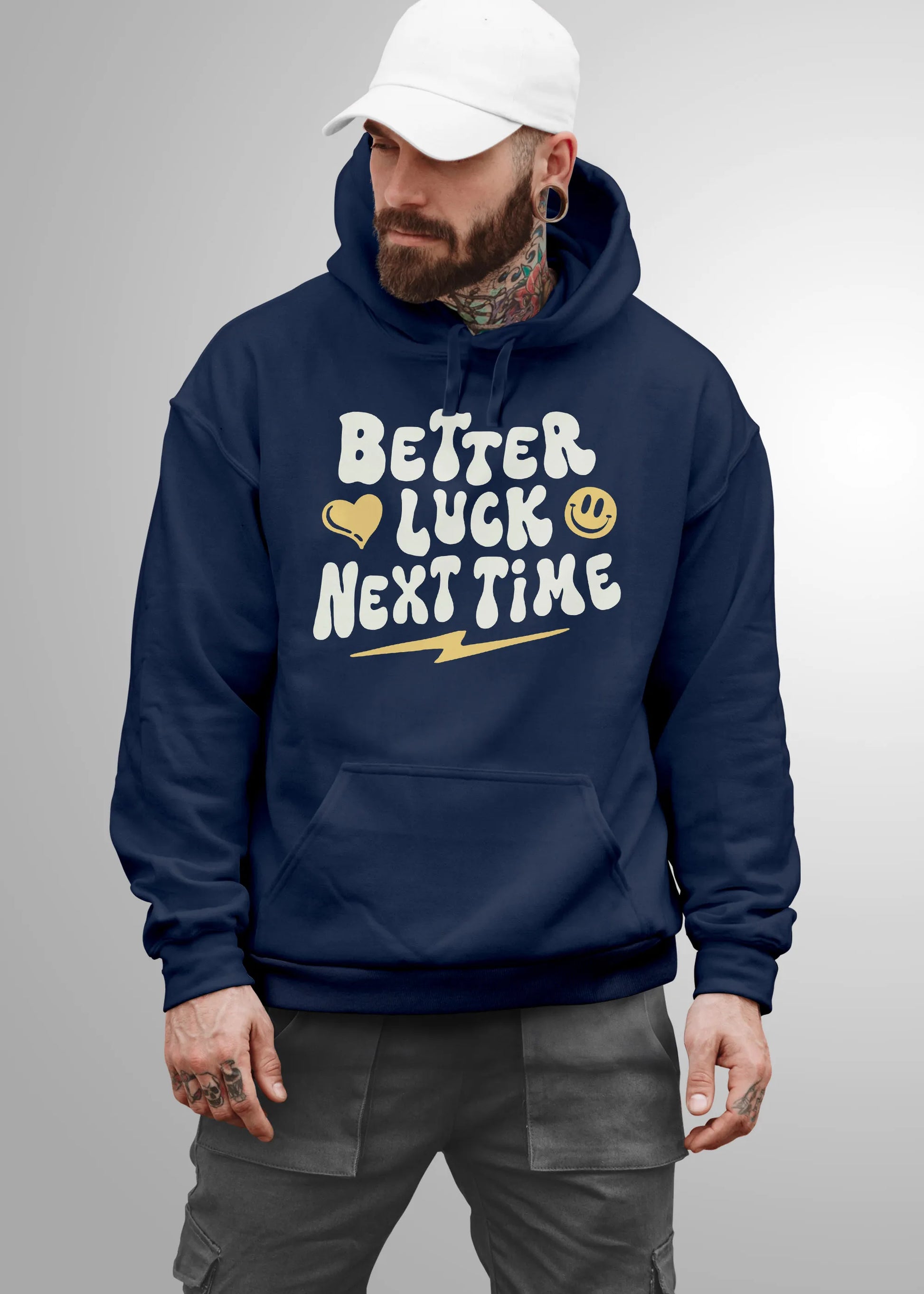 navy frontprint