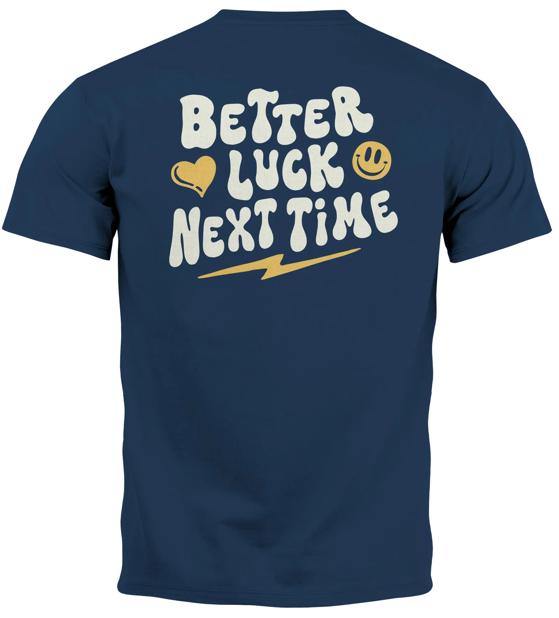 navy backprint
