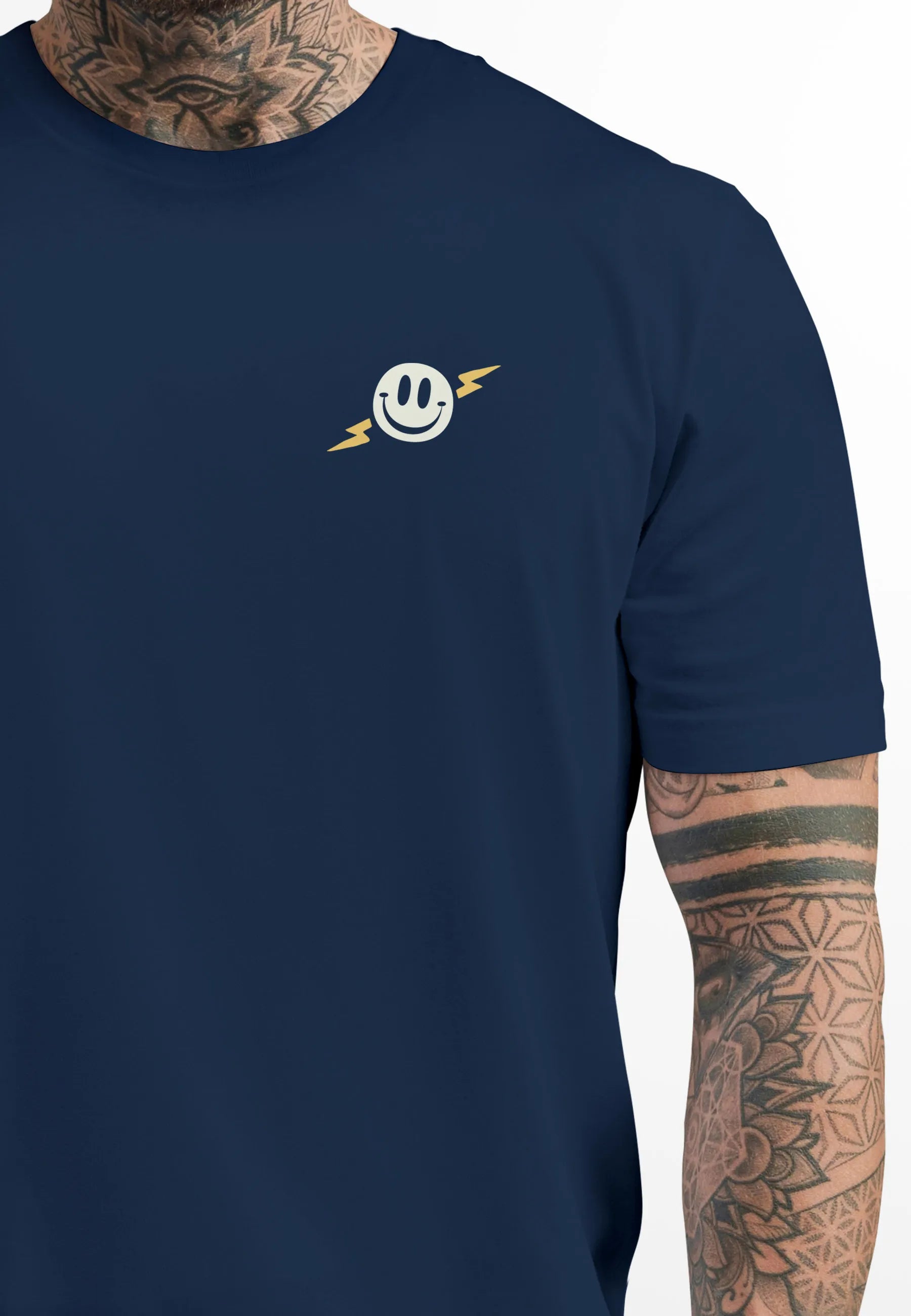 navy backprint