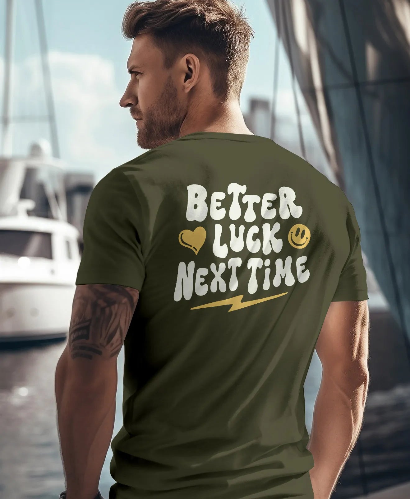 army backprint