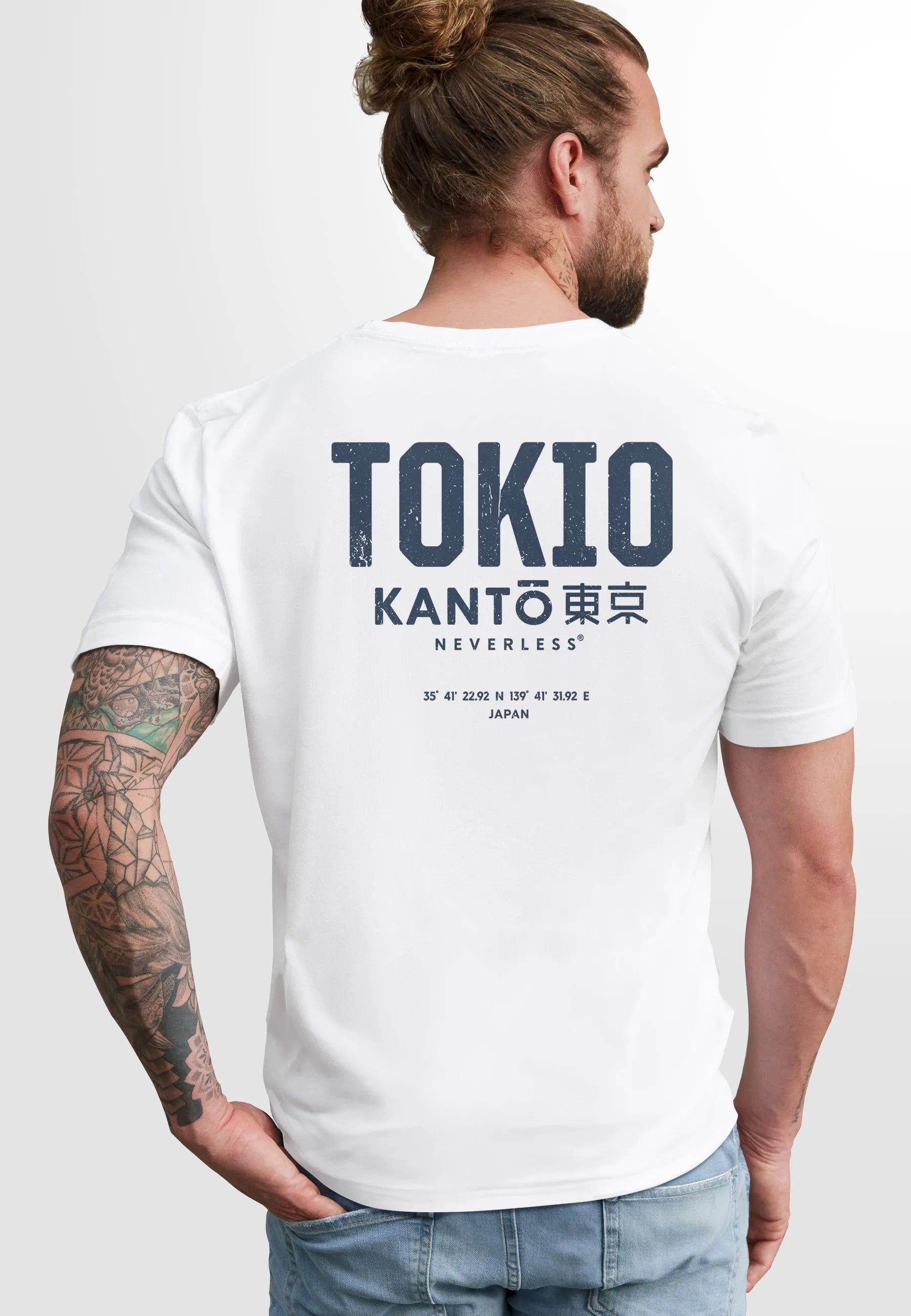 weiß backprint