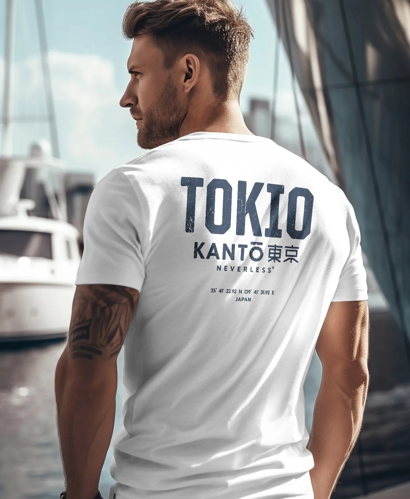 weiß backprint