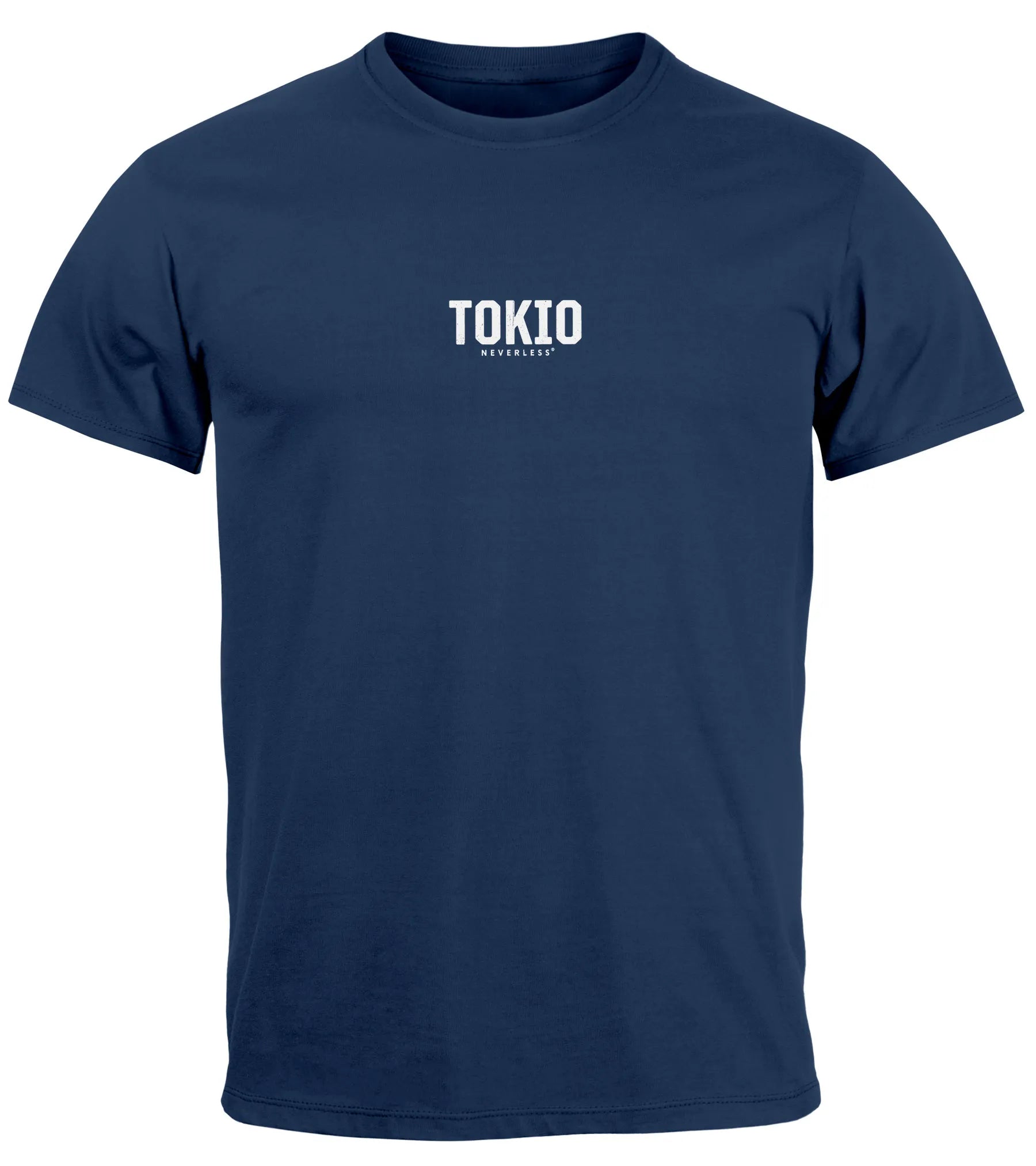 navy backprint