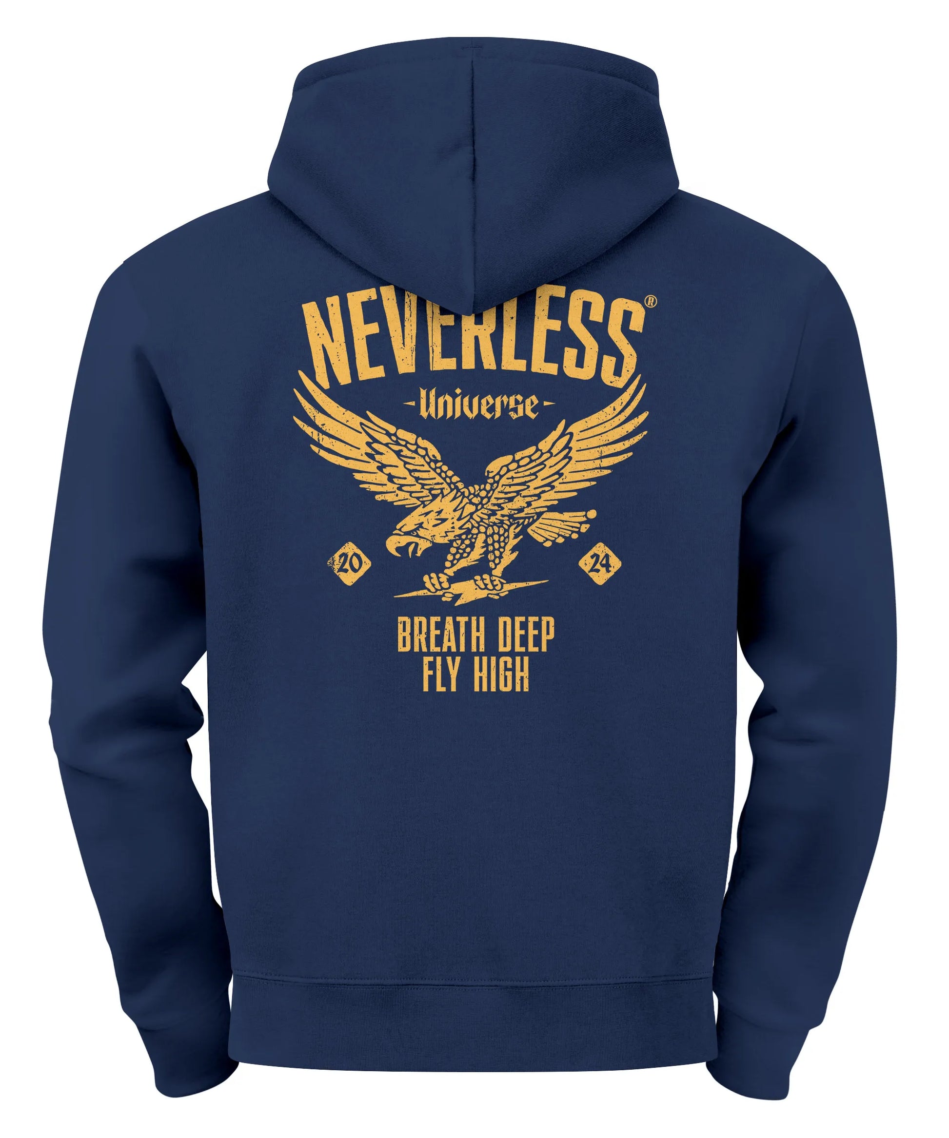 navy backprint