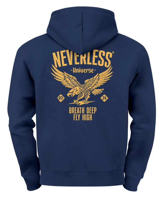navy backprint