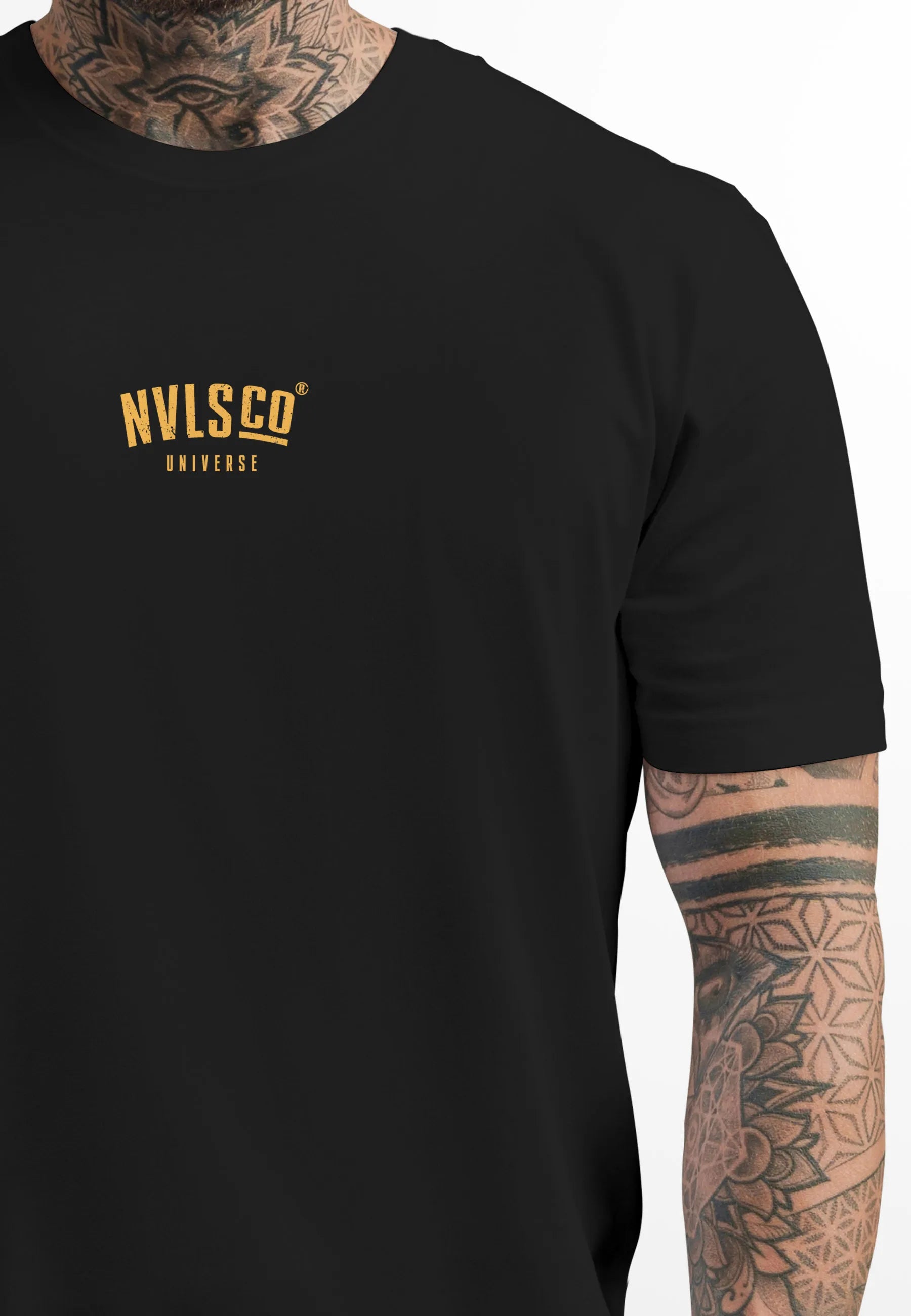 schwarz backprint