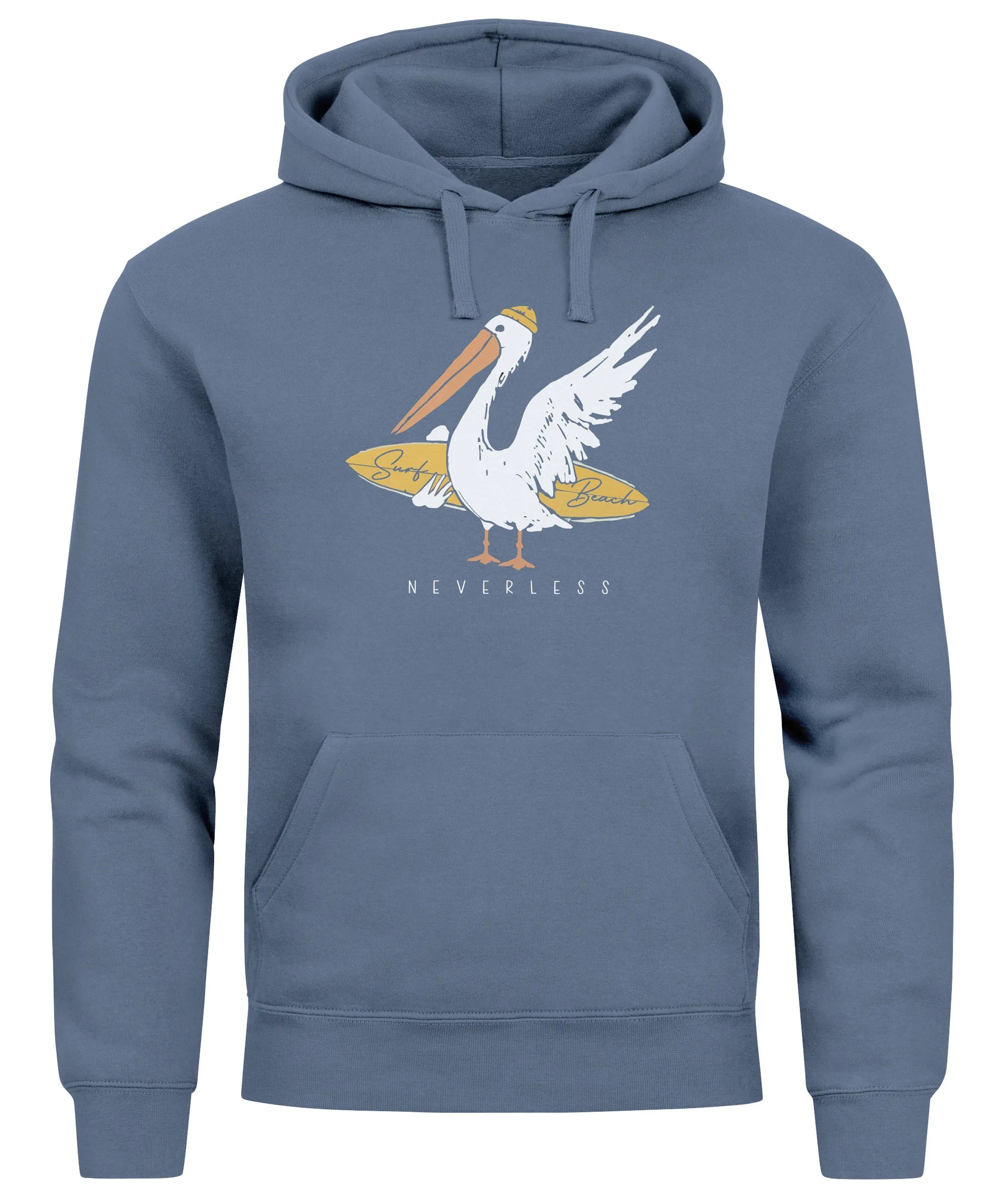 indigo blue frontprint