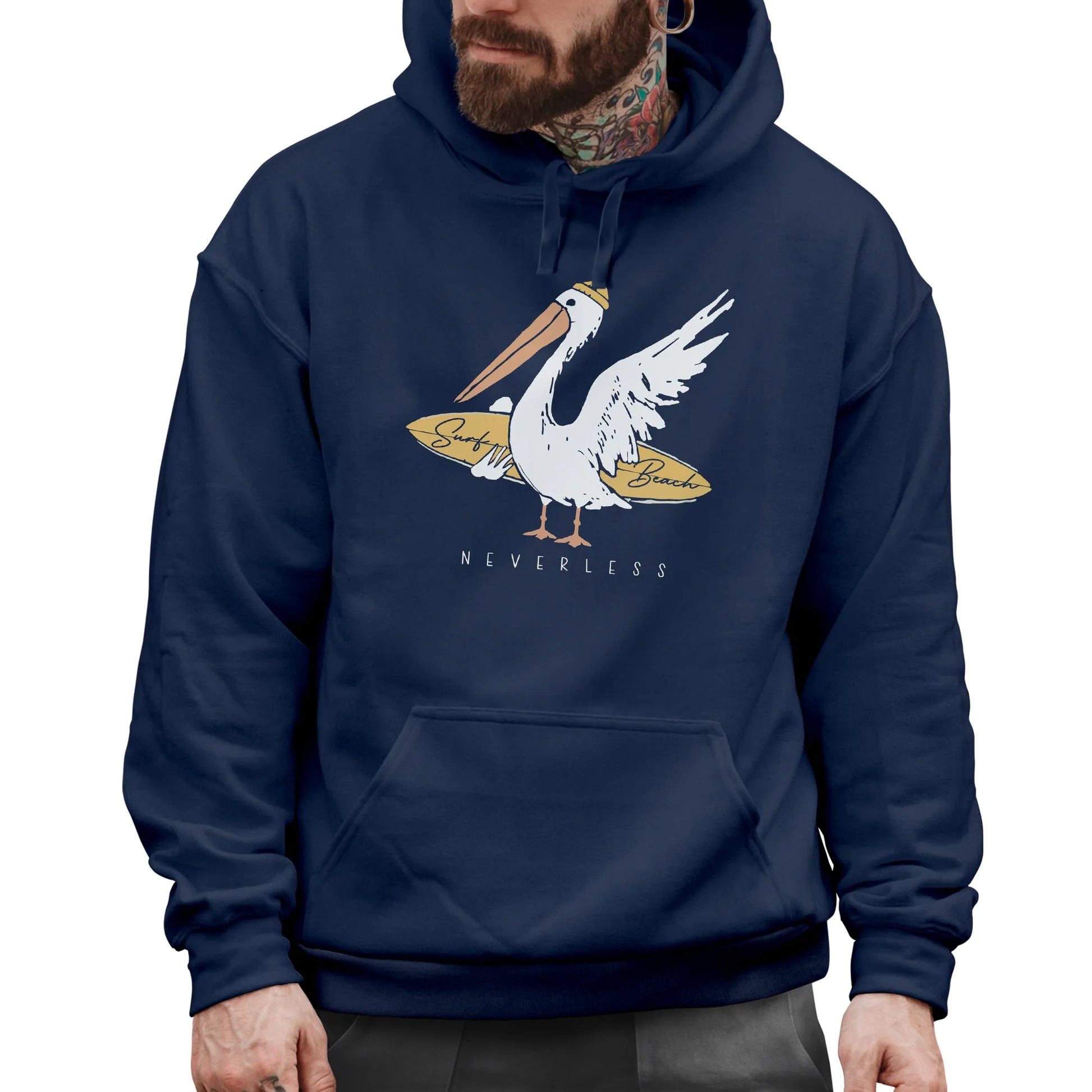 navy frontprint