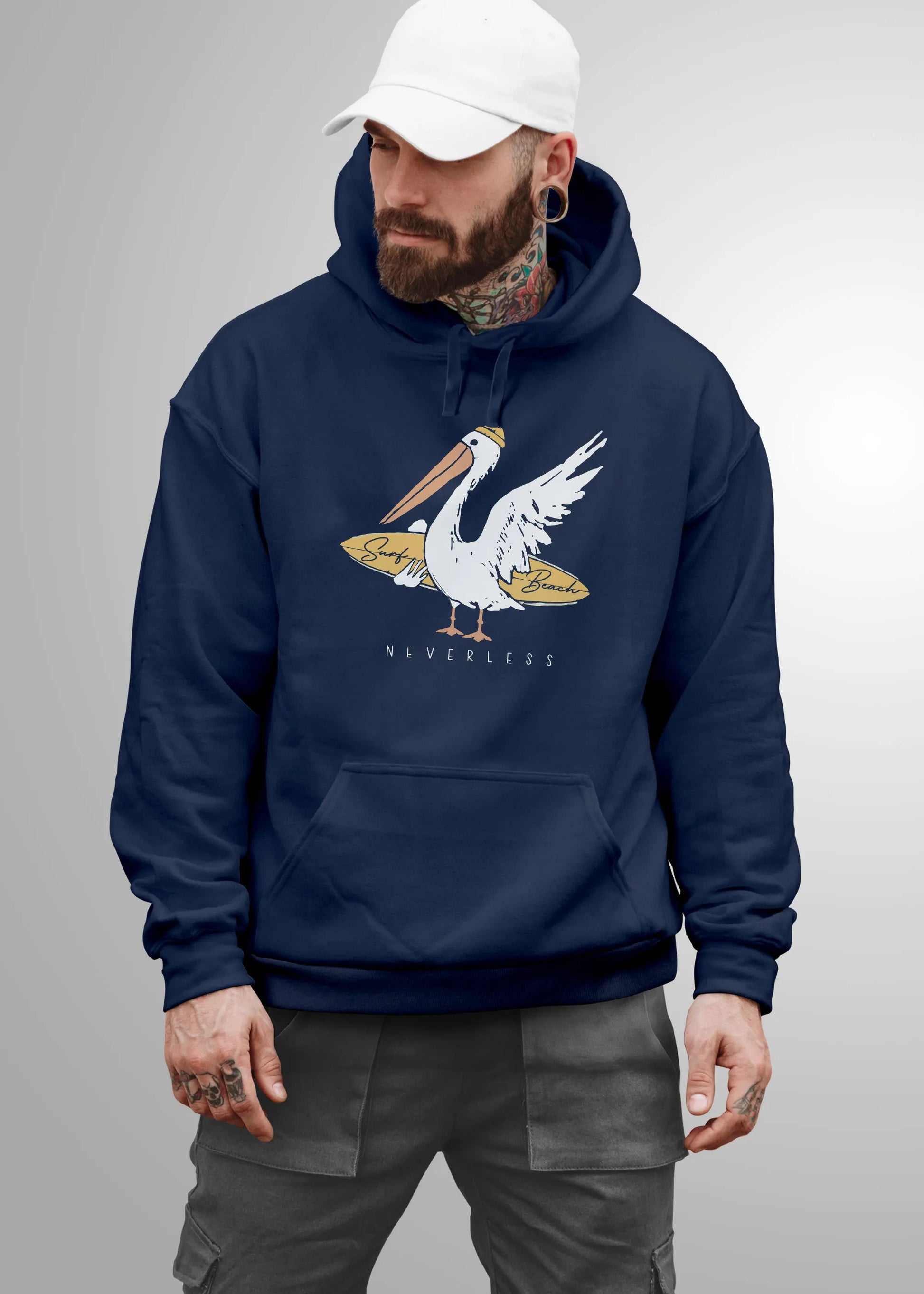 navy frontprint
