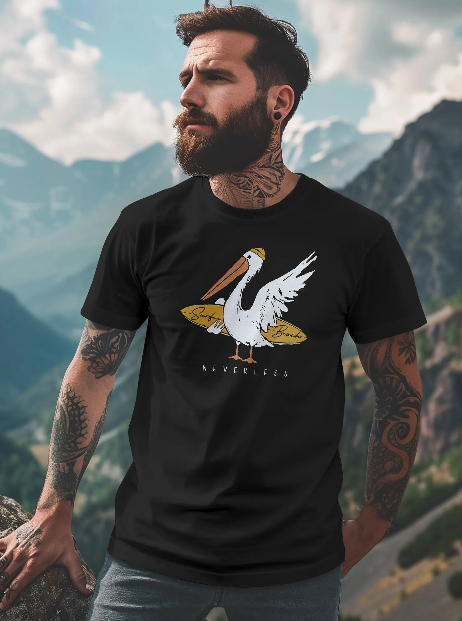 schwarz frontprint