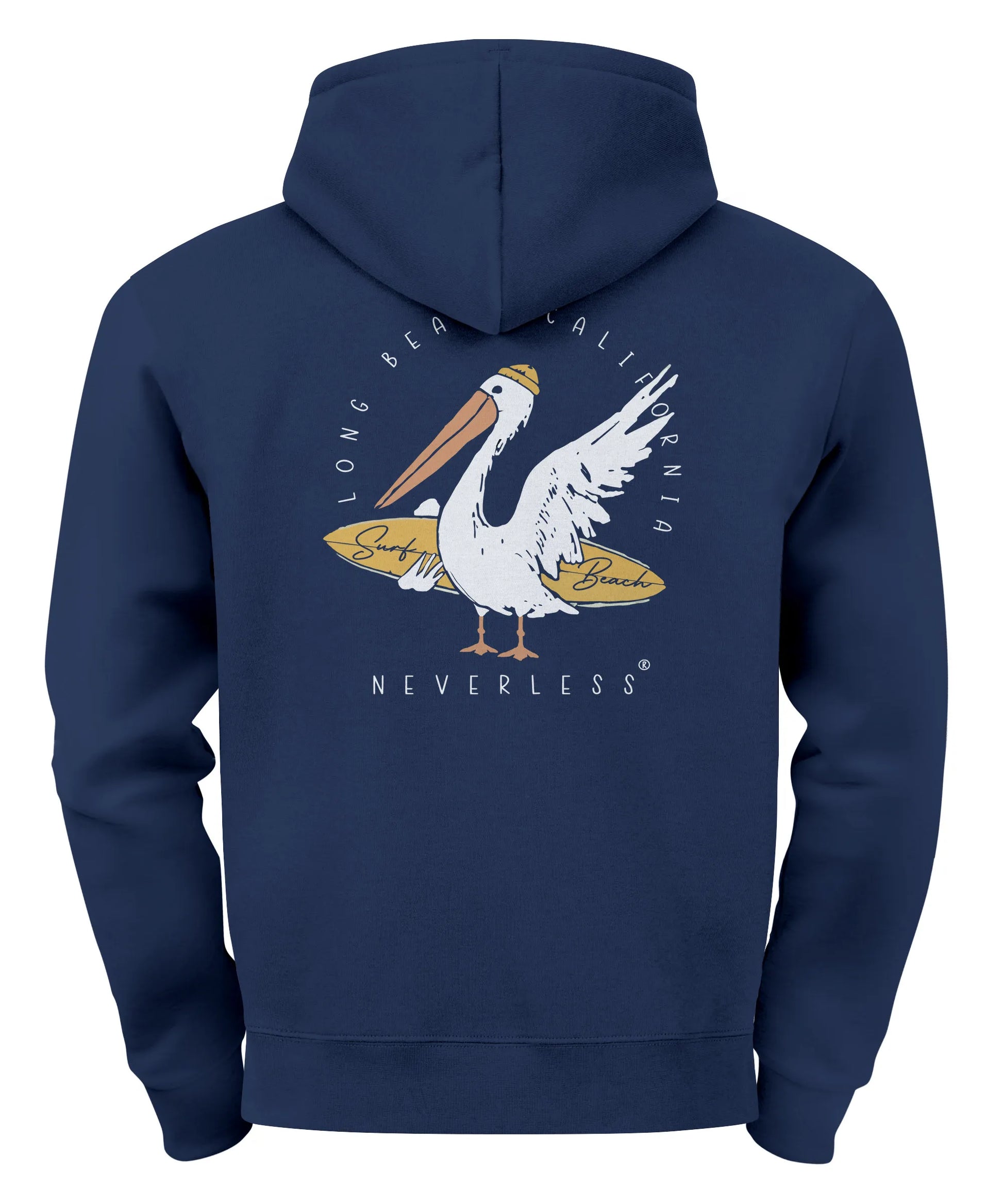 navy backprint