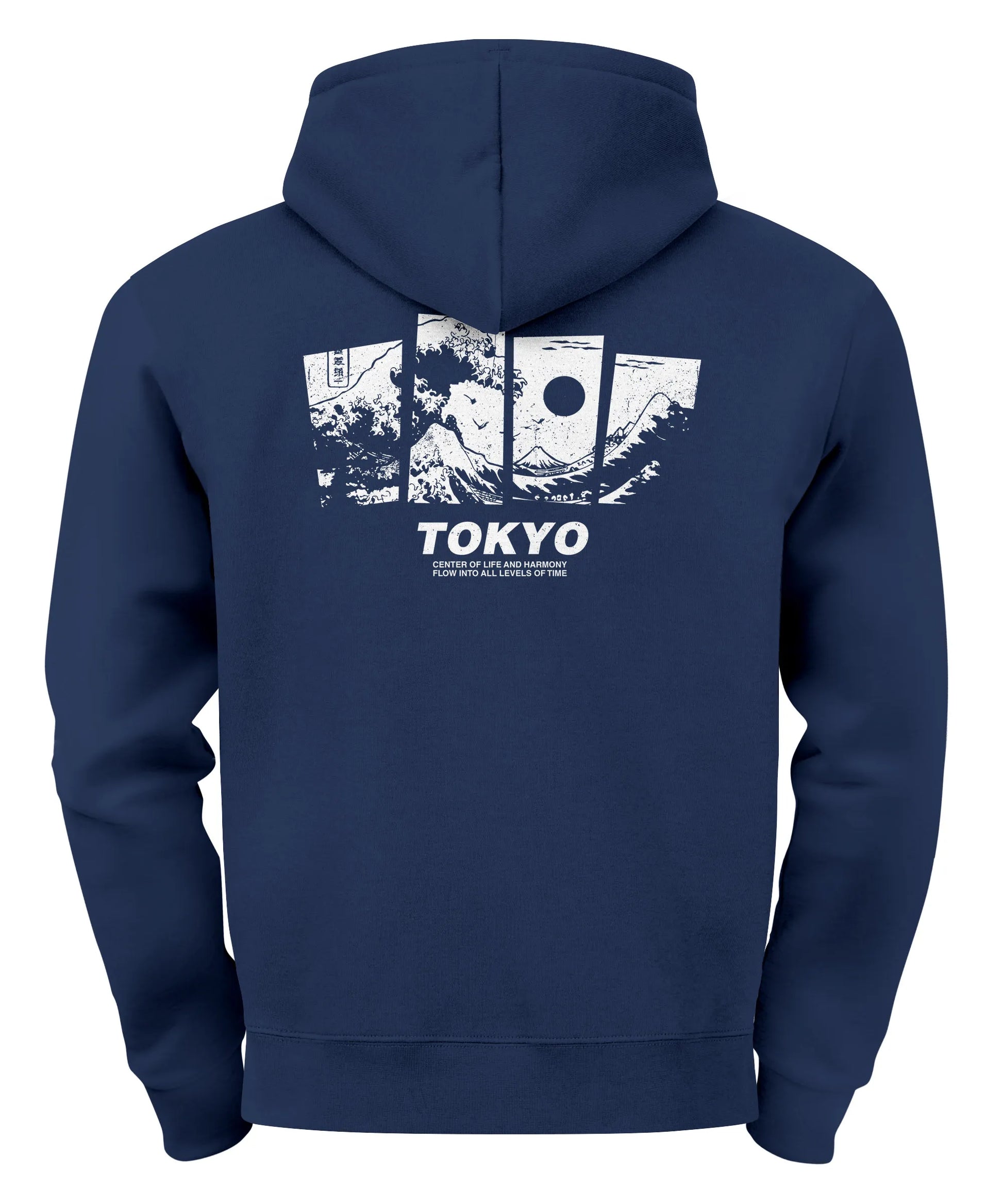navy backprint