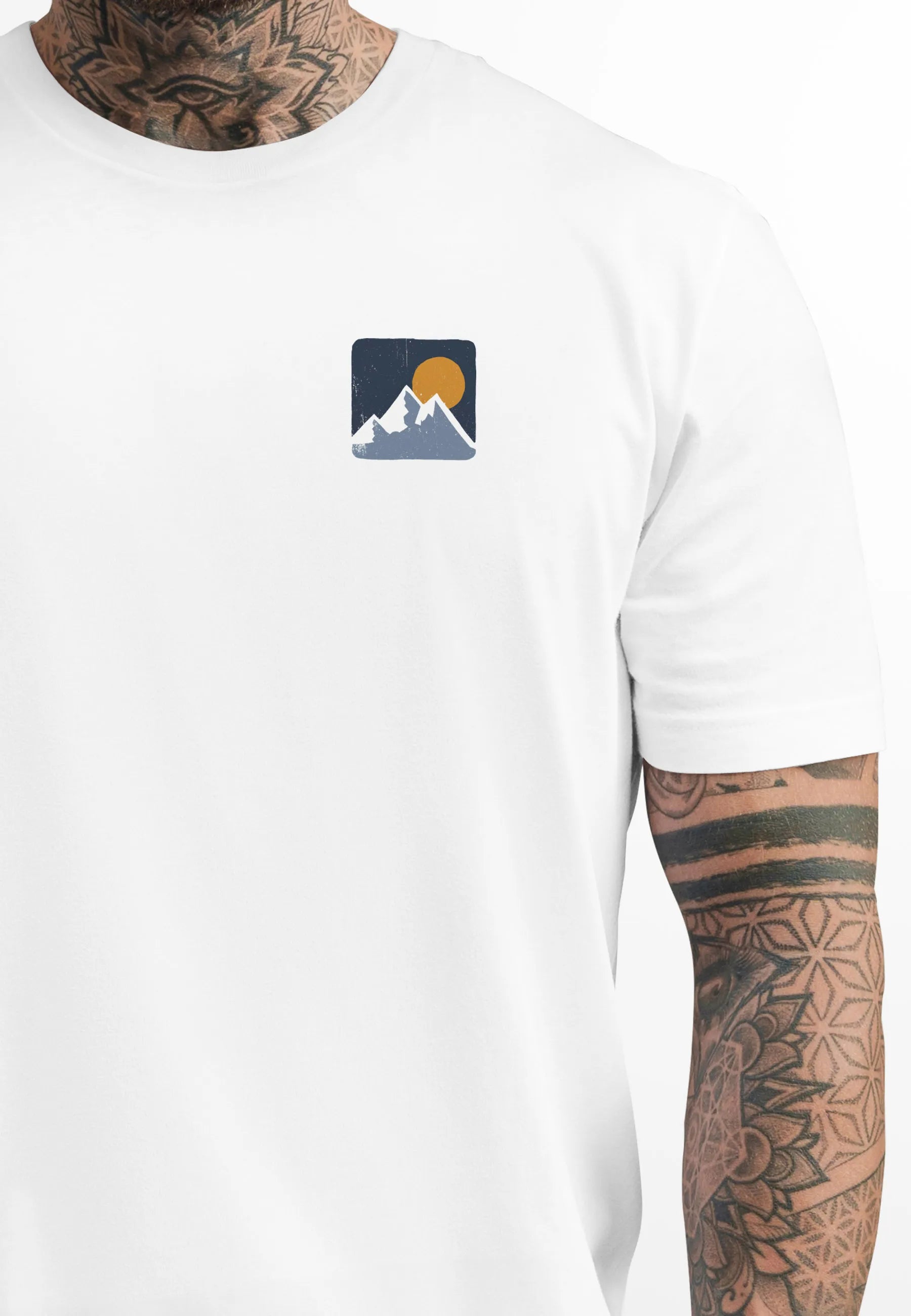 weiß backprint