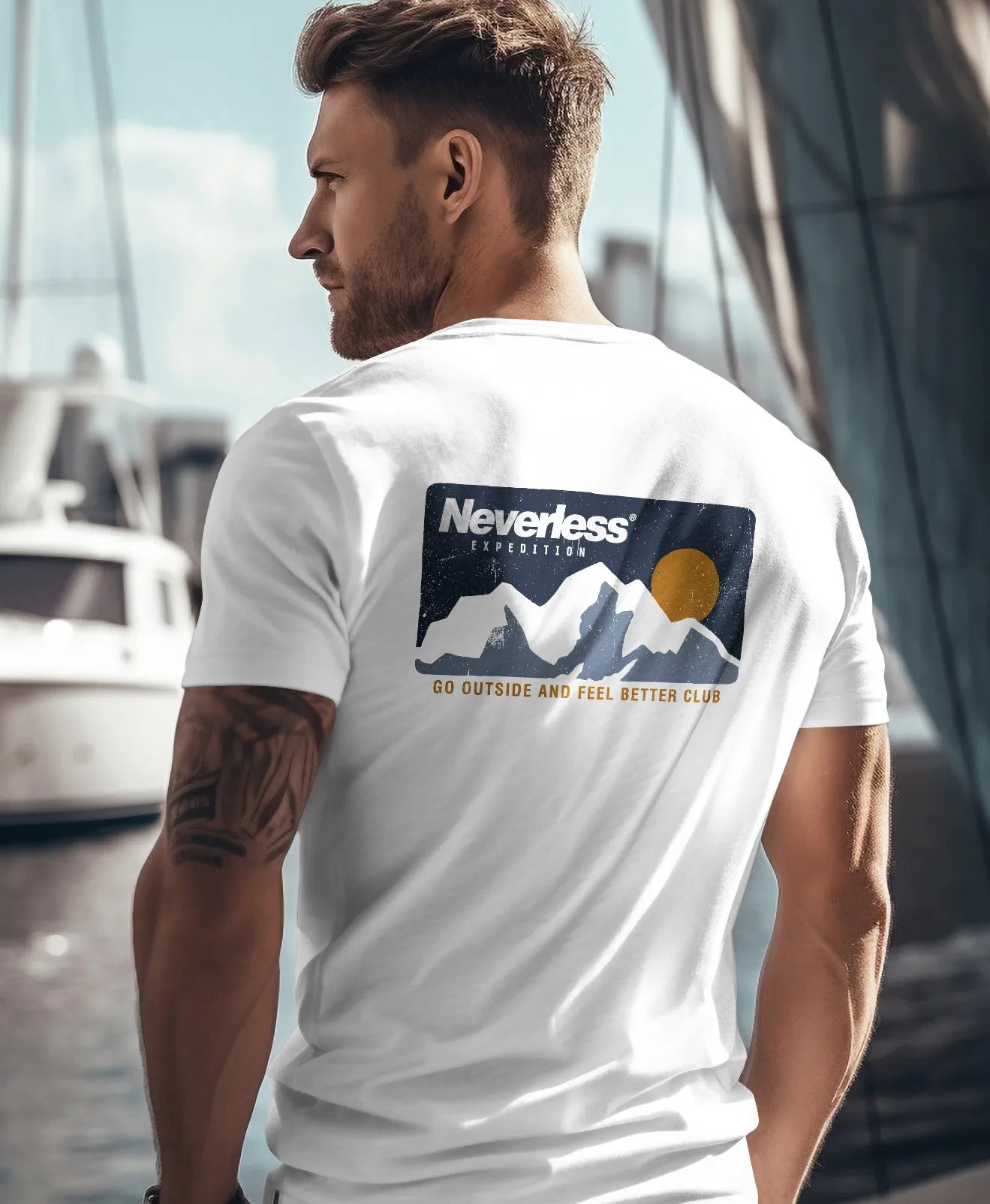 weiß backprint