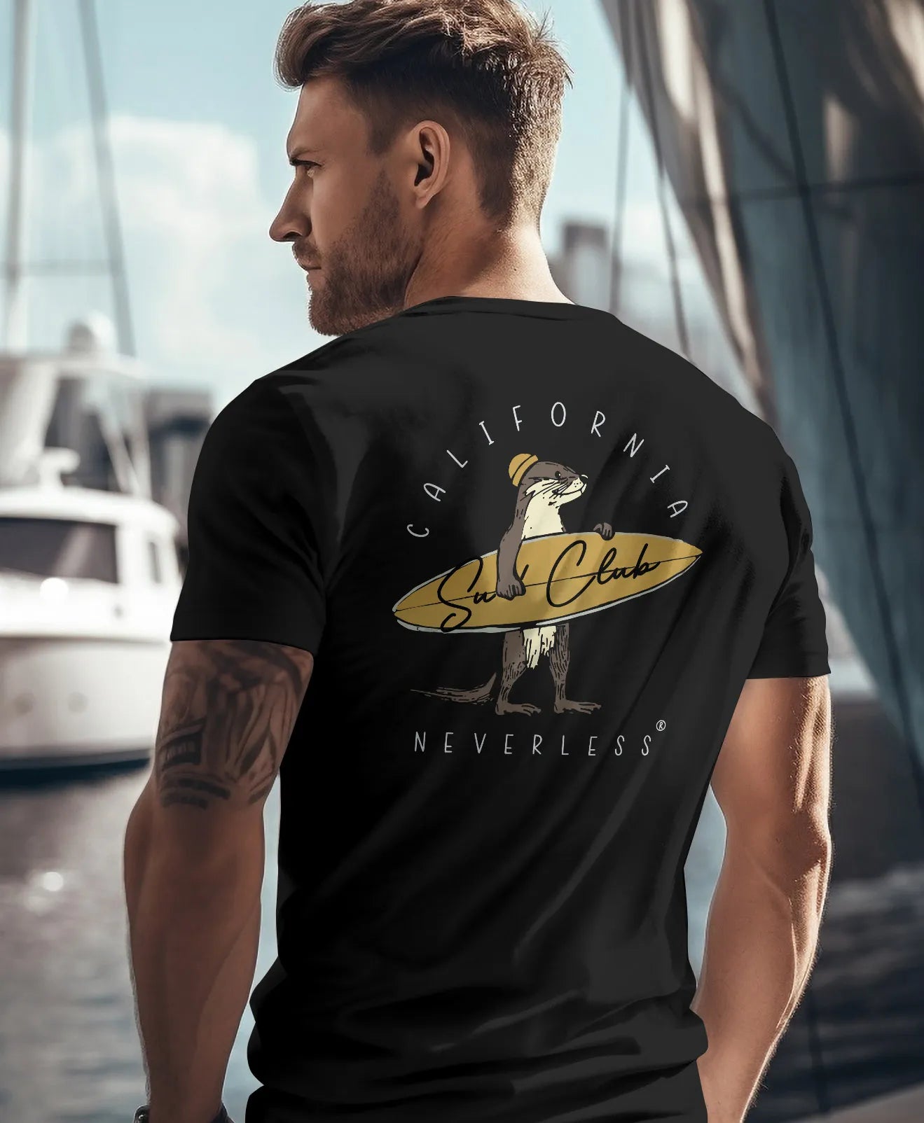 schwarz backprint