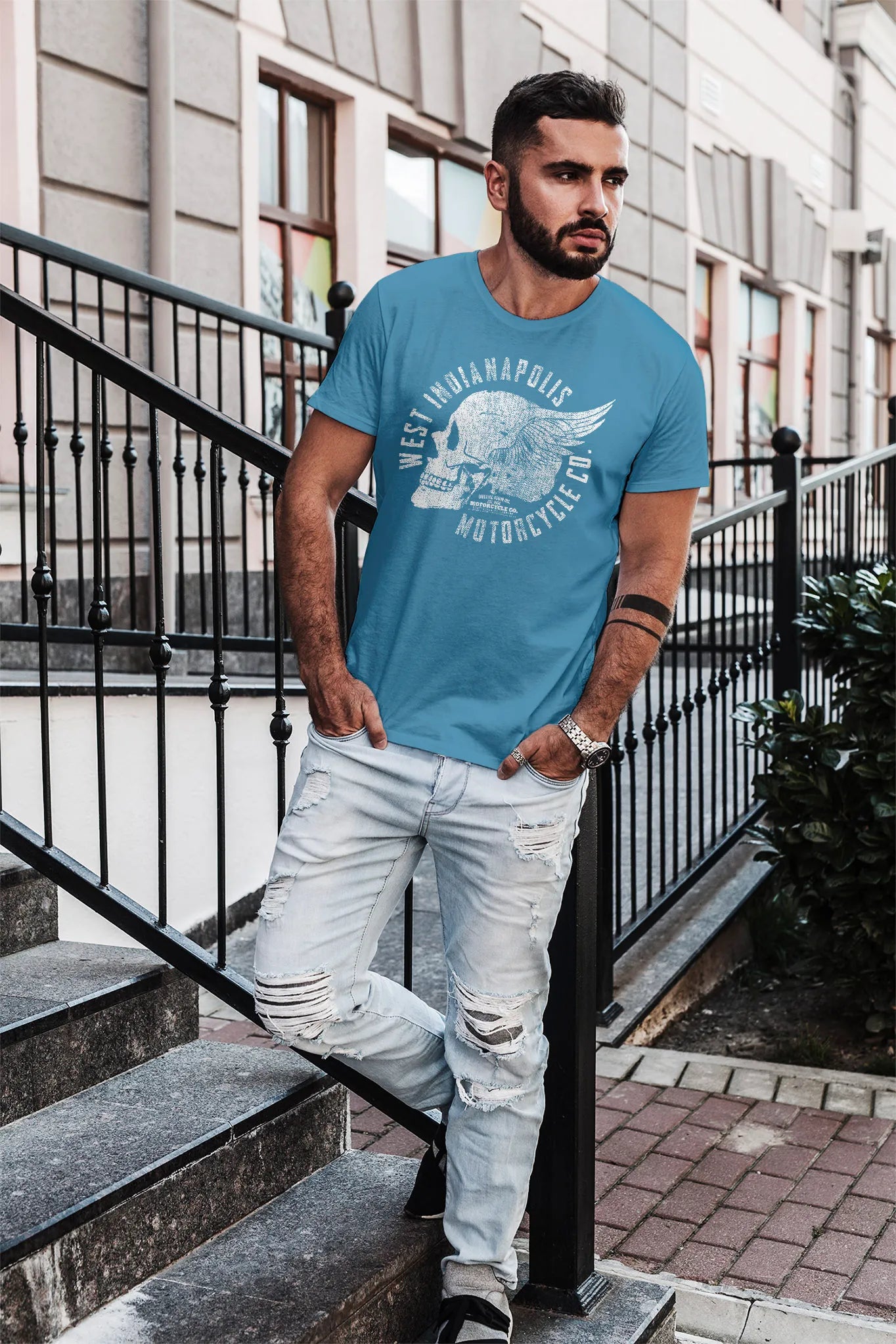 stone blue