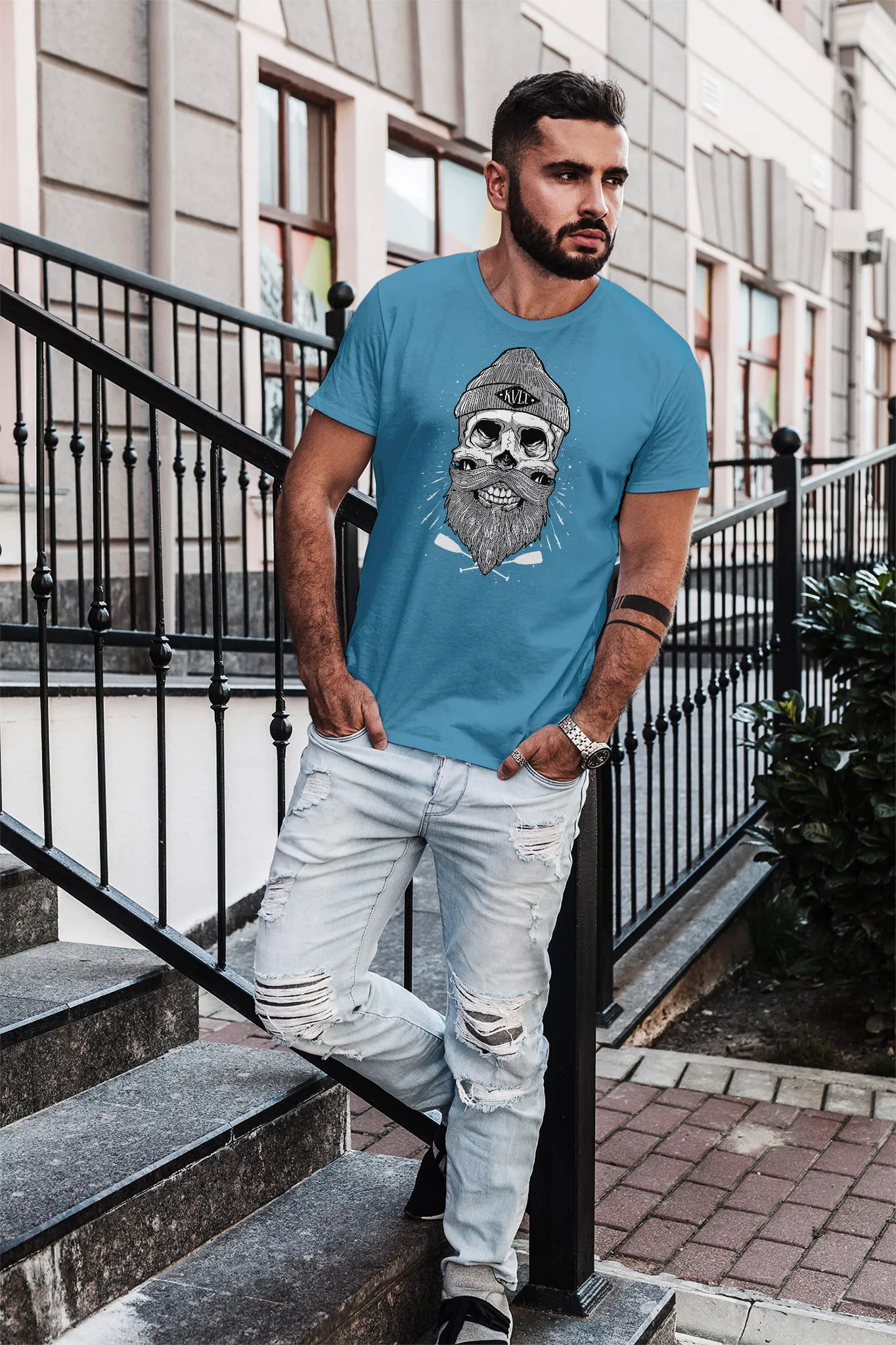 stone blue