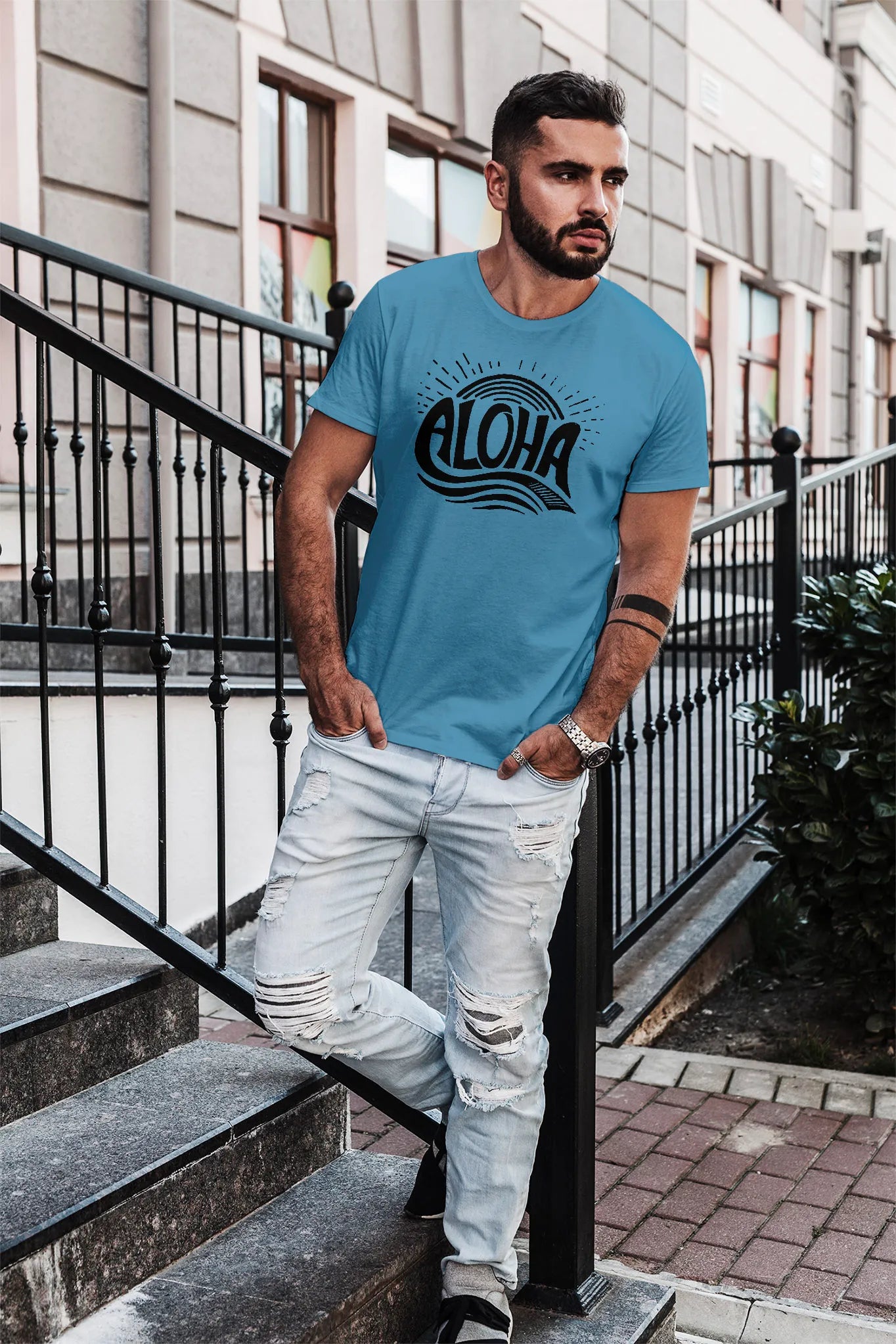 stone blue
