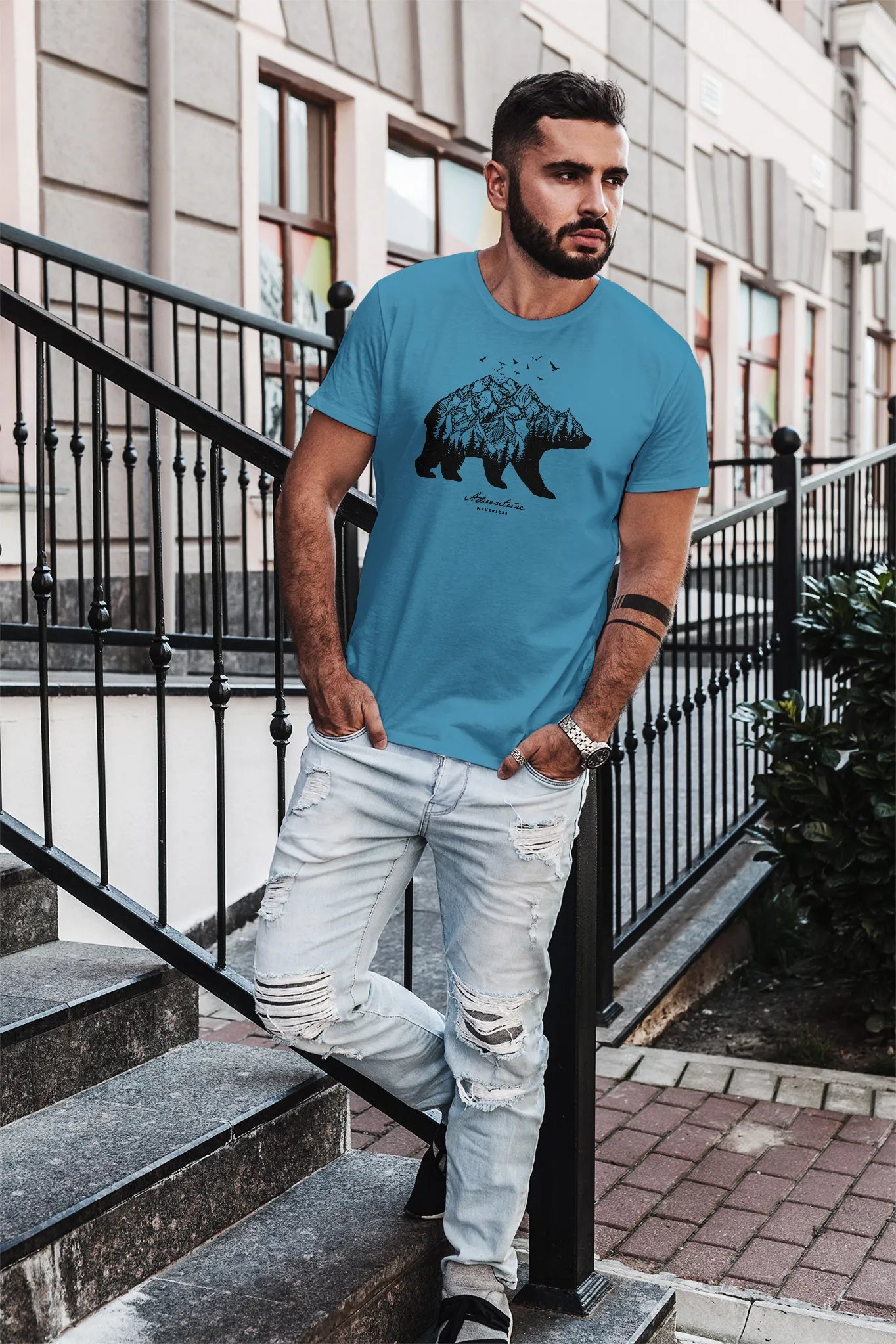 stone blue