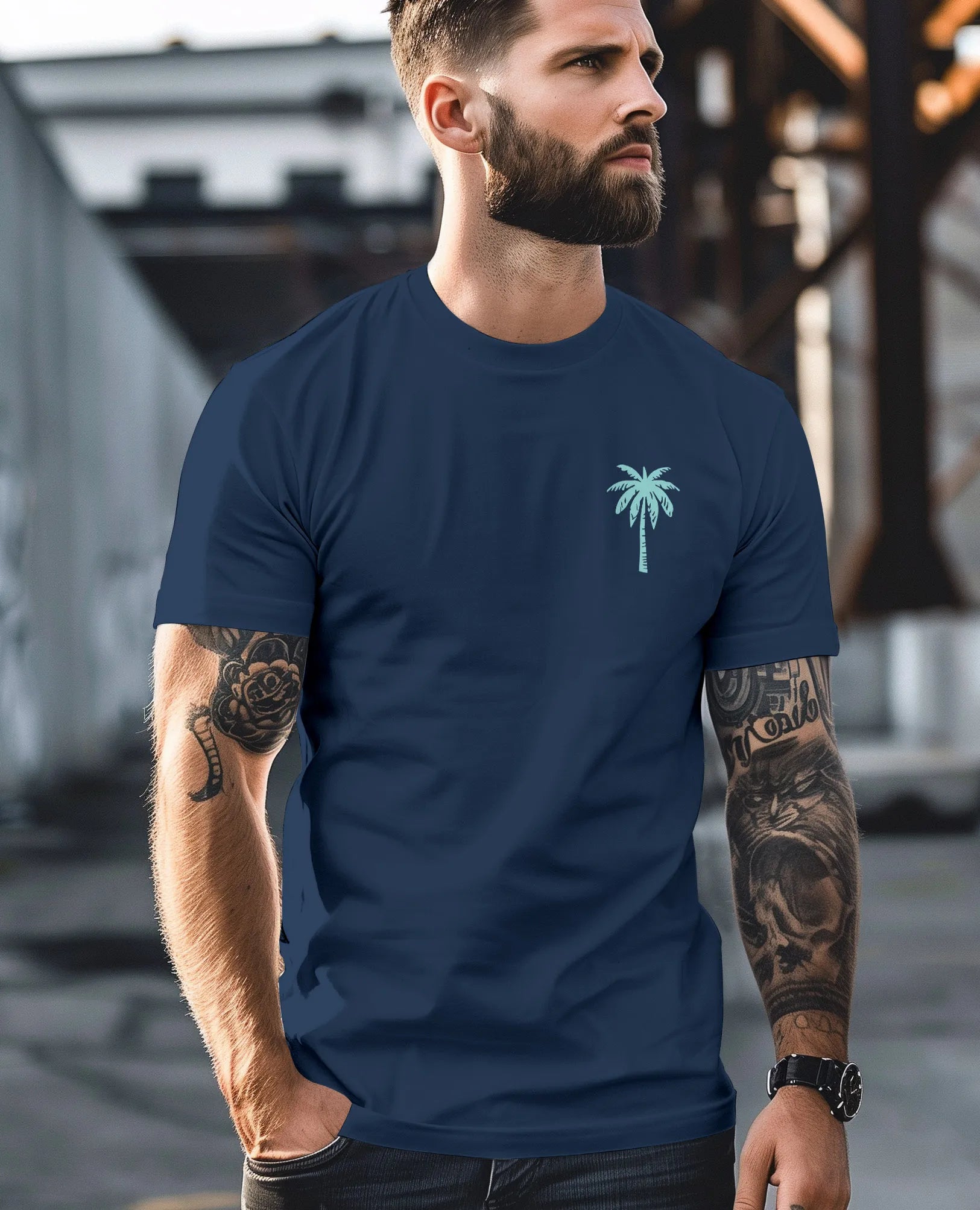 navy türkis